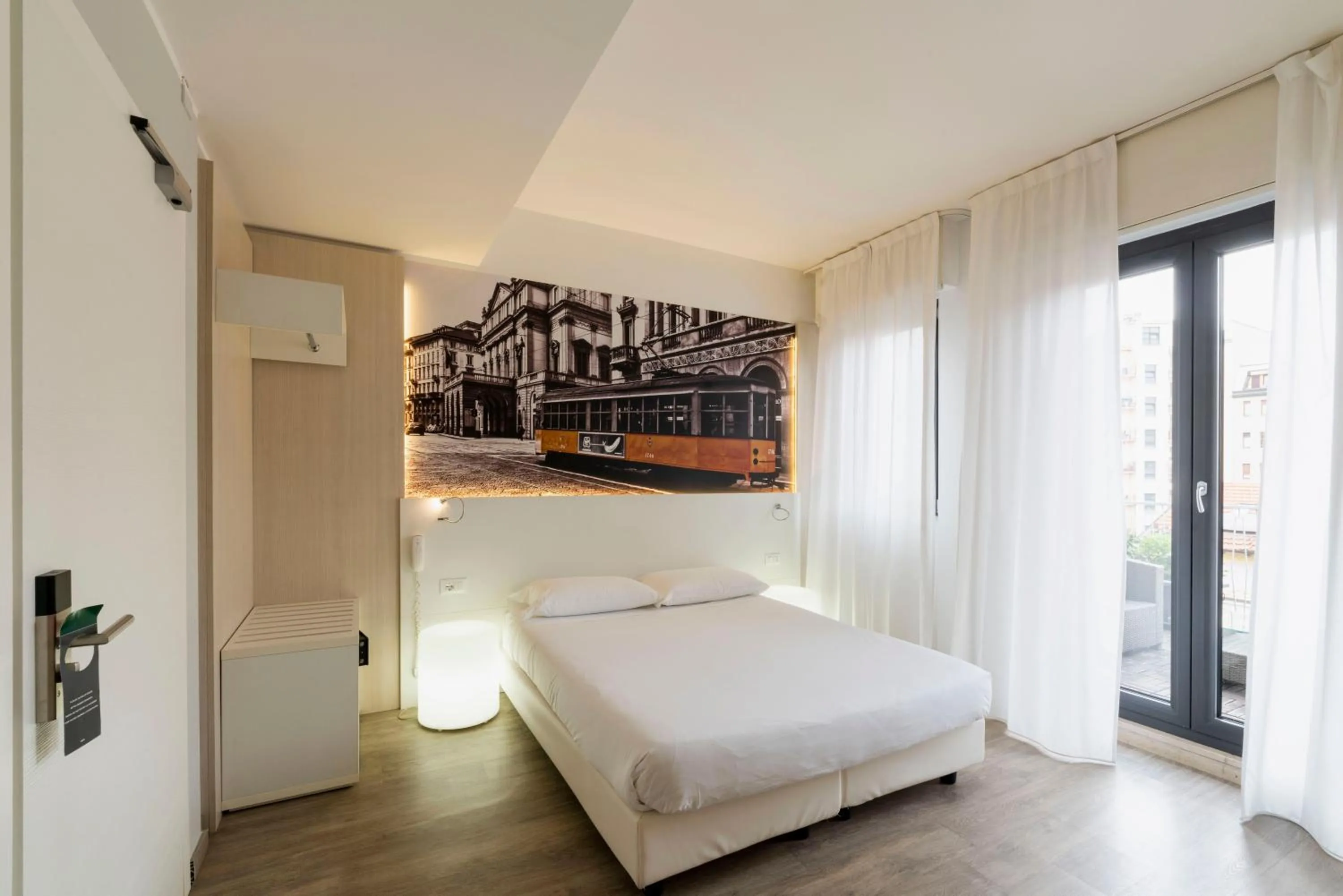 Bed in Kleos Hotel Milano Città Studi by Kleos Group Collection