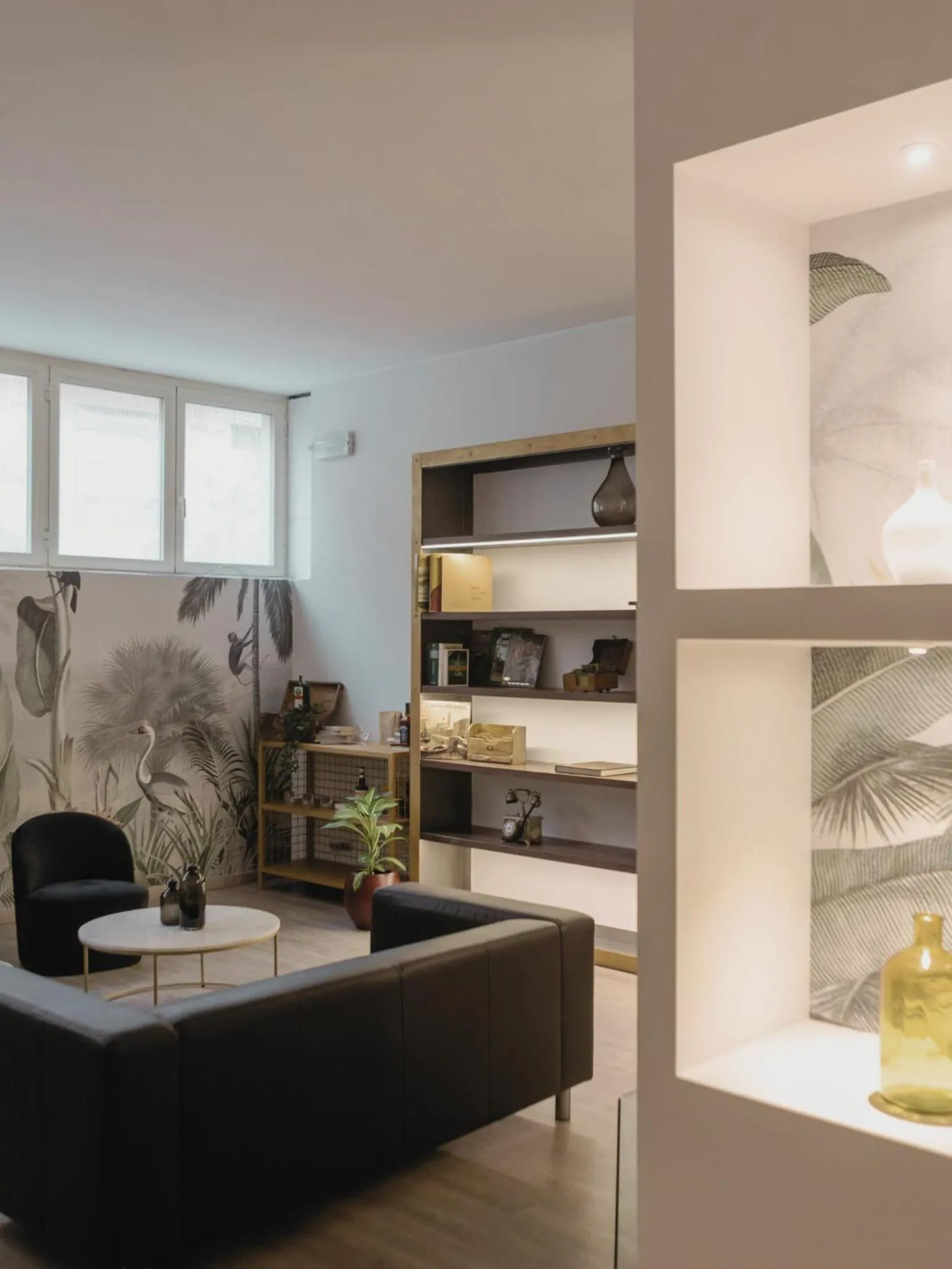 Living room in Kleos Hotel Milano Città Studi by Kleos Group Collection