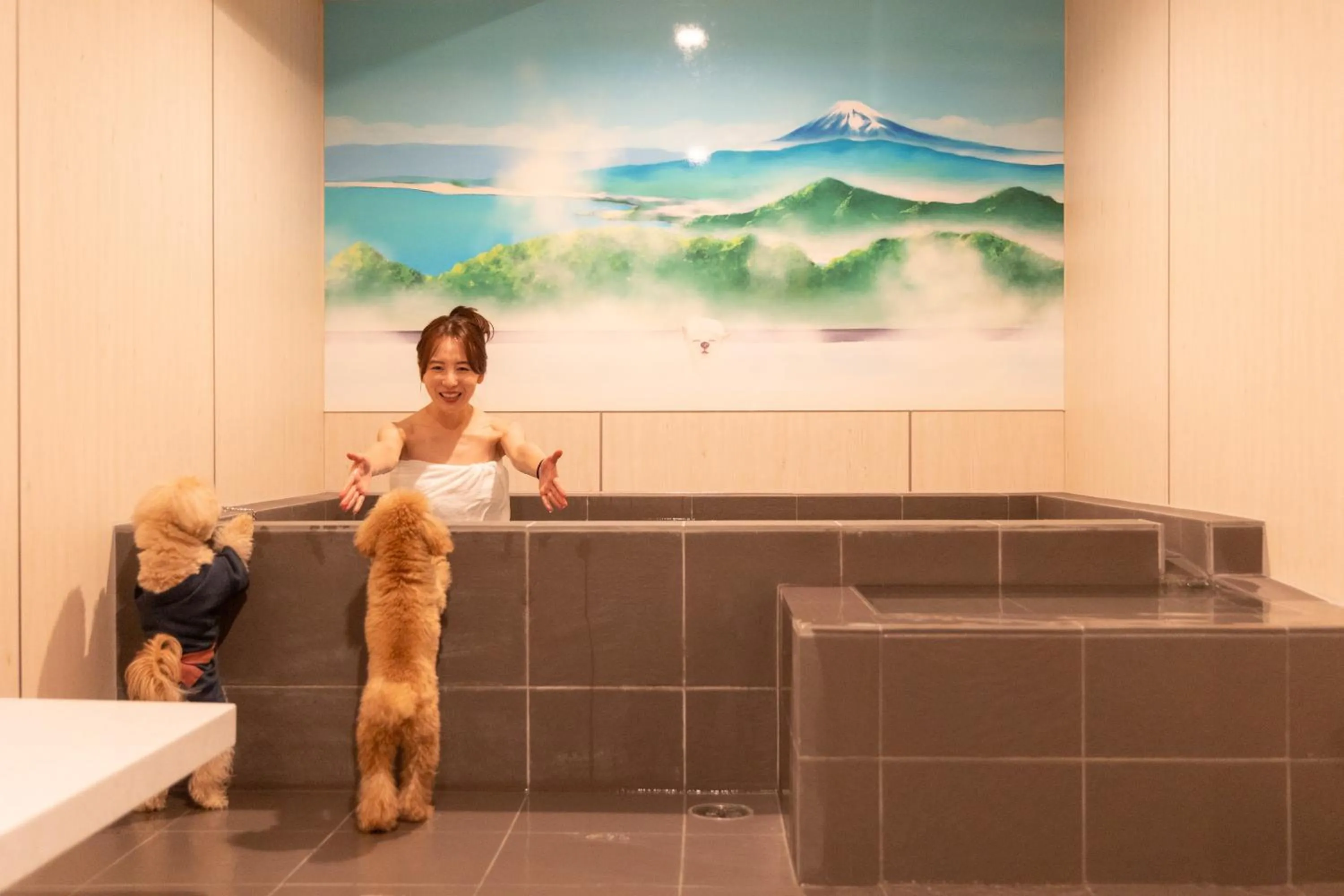 Bathroom in Komatsuya Hachinobou