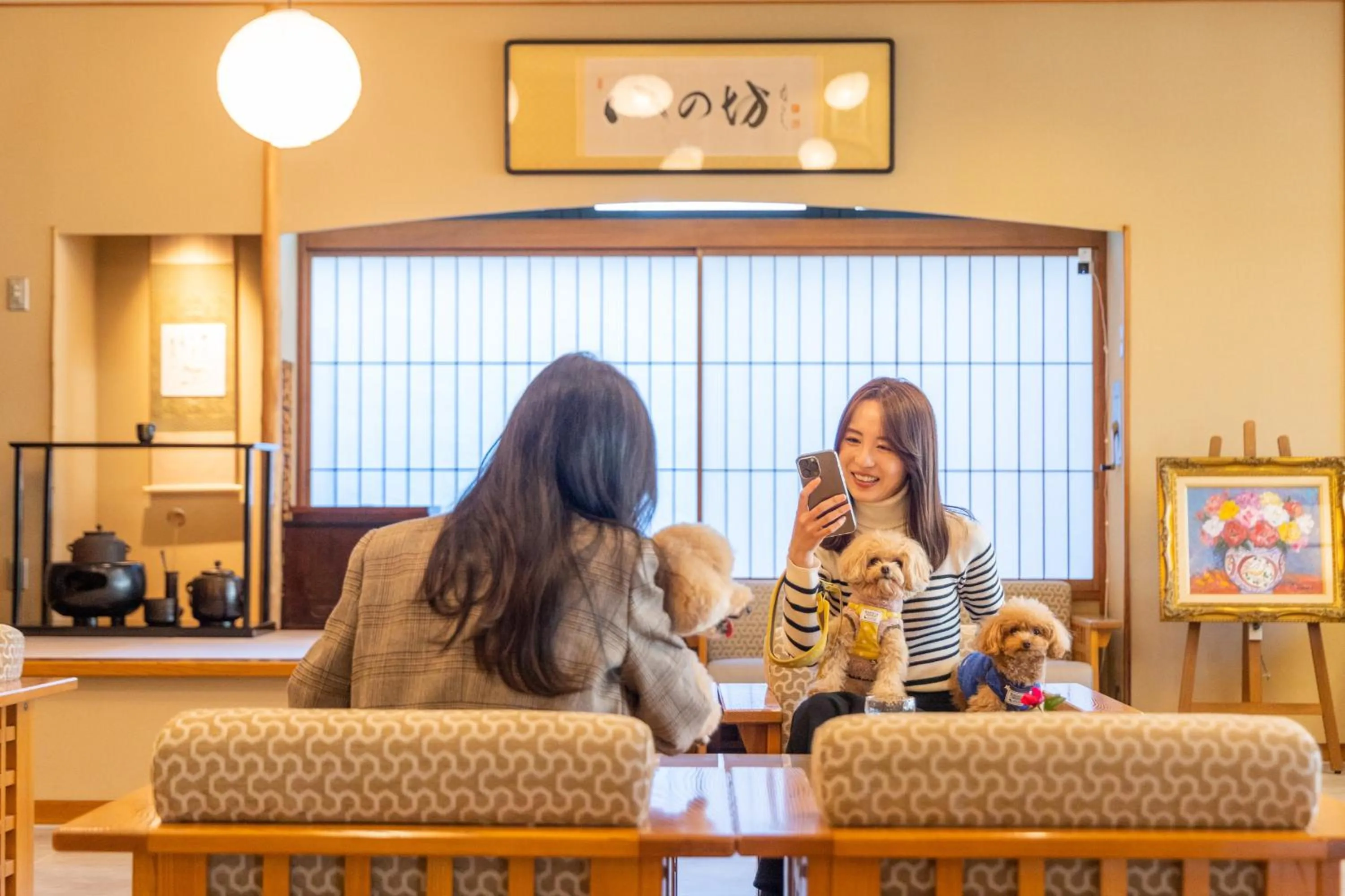 Lounge or bar in Komatsuya Hachinobou