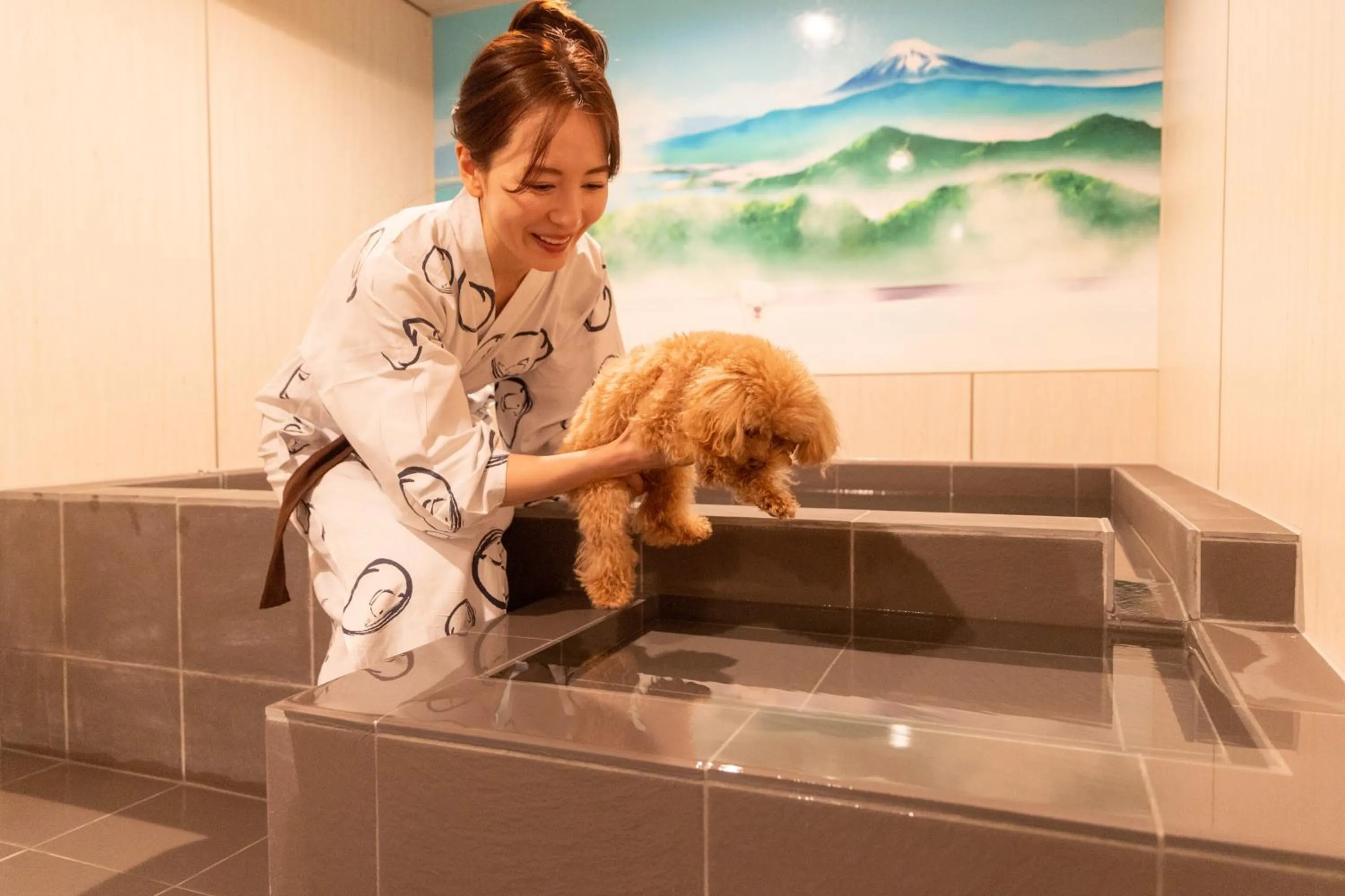 Bathroom in Komatsuya Hachinobou