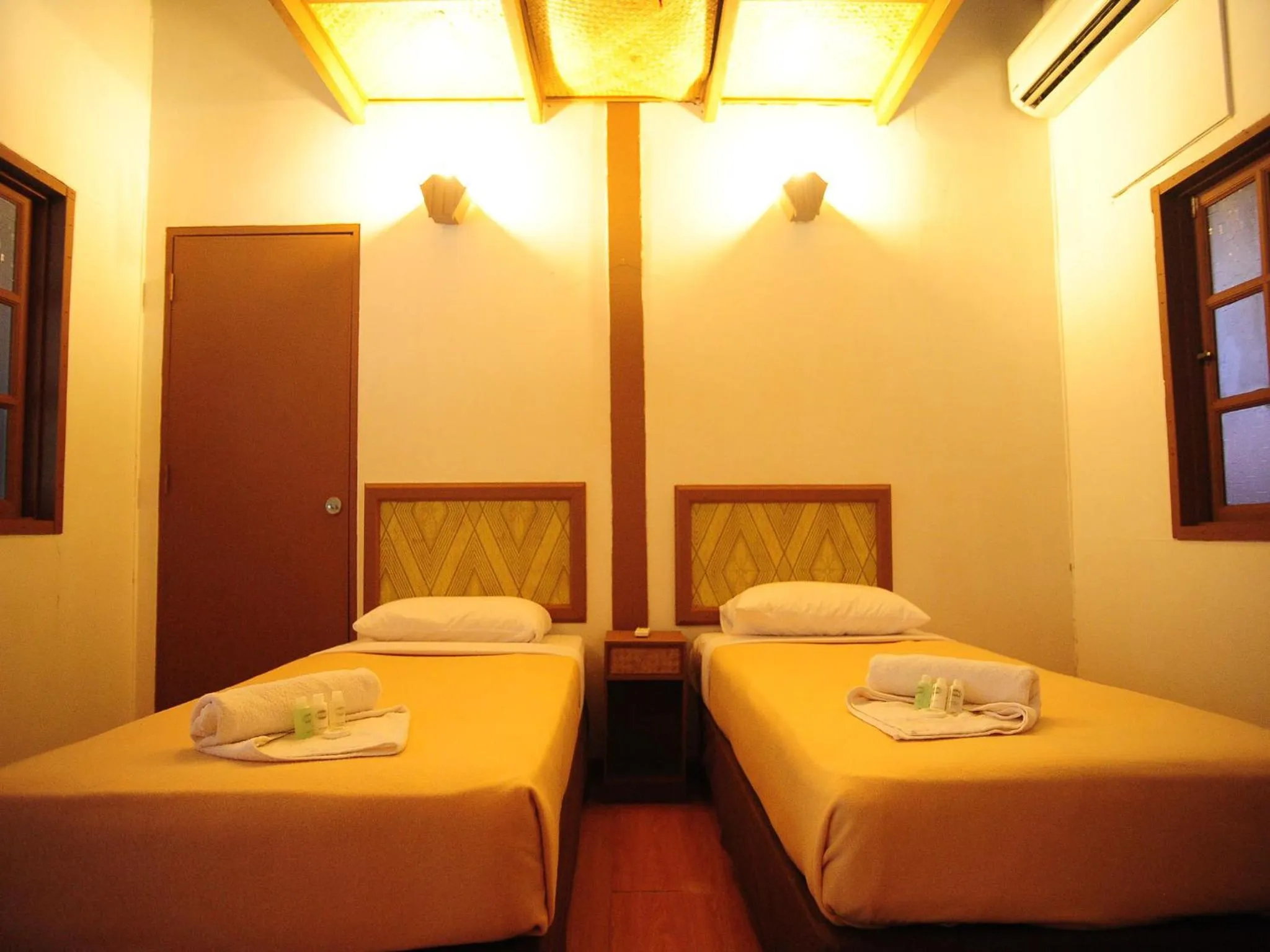 Bed in Redang Paradise Resort