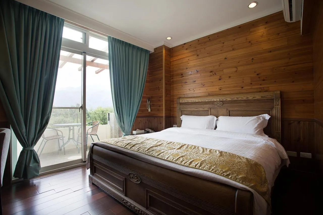 Bed in Zen and Pine Resort