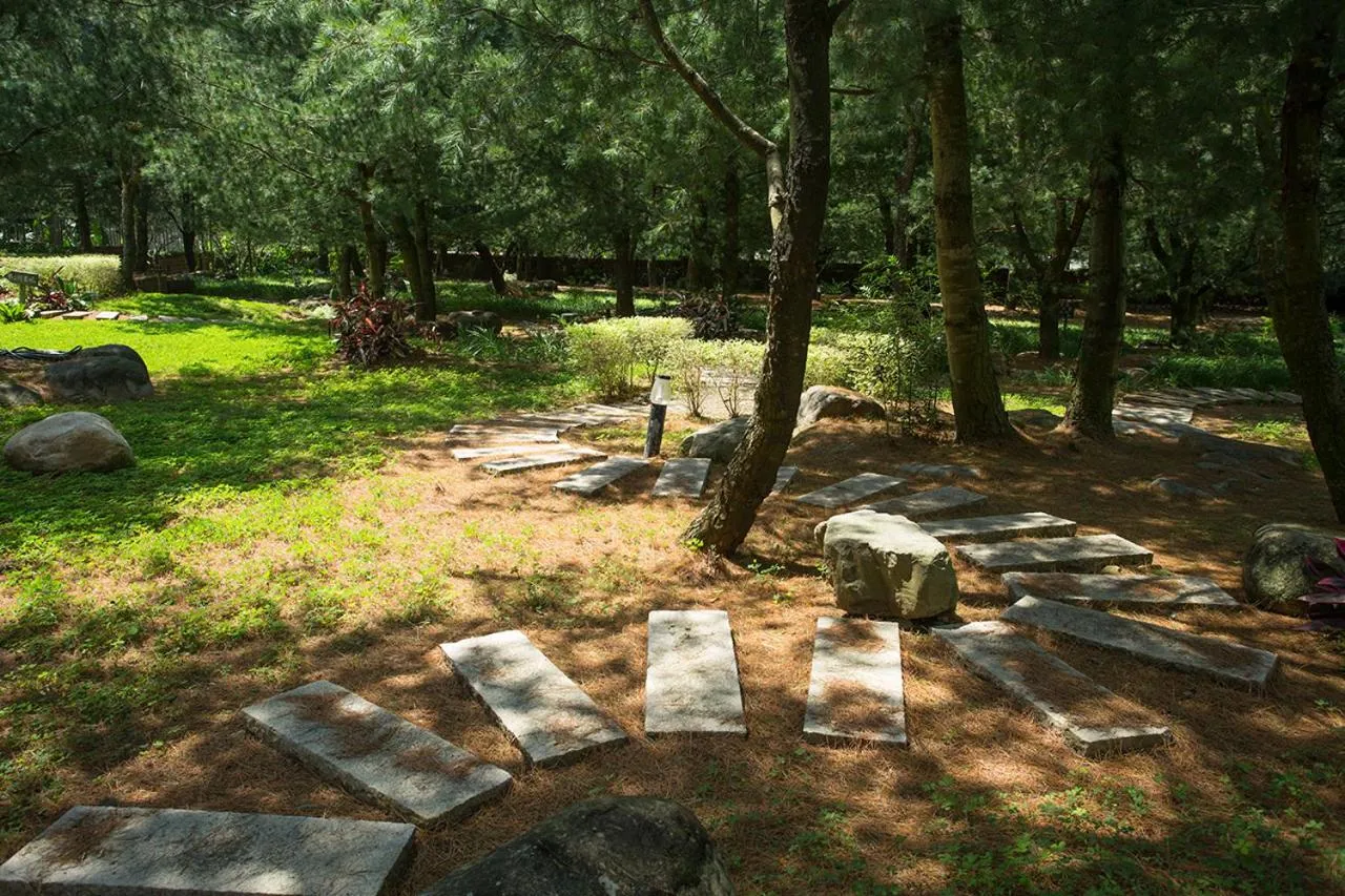 Garden in Zen and Pine Resort
