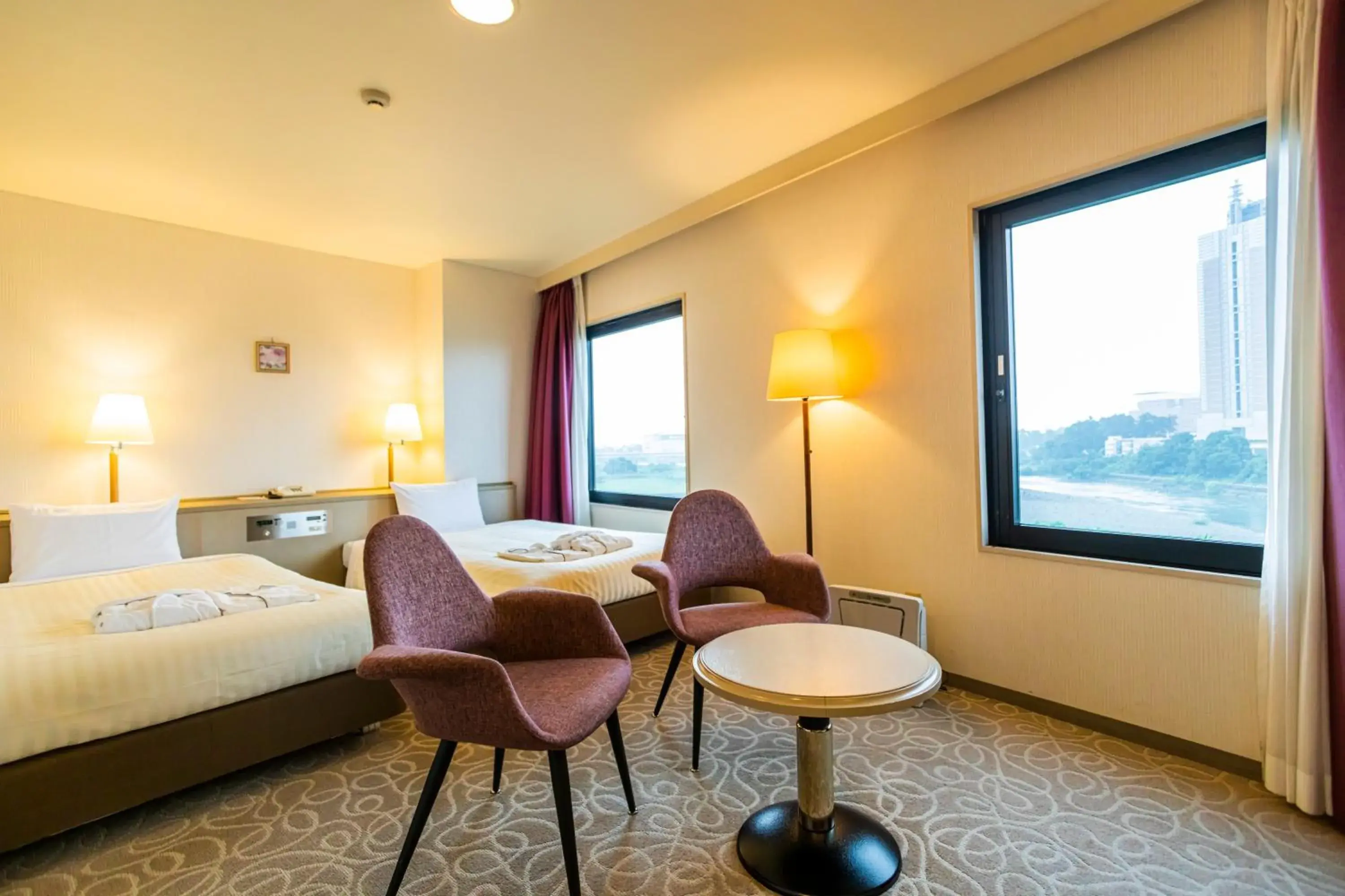 Bed in Hotel Sanderson Bed in Hotel Sanderson