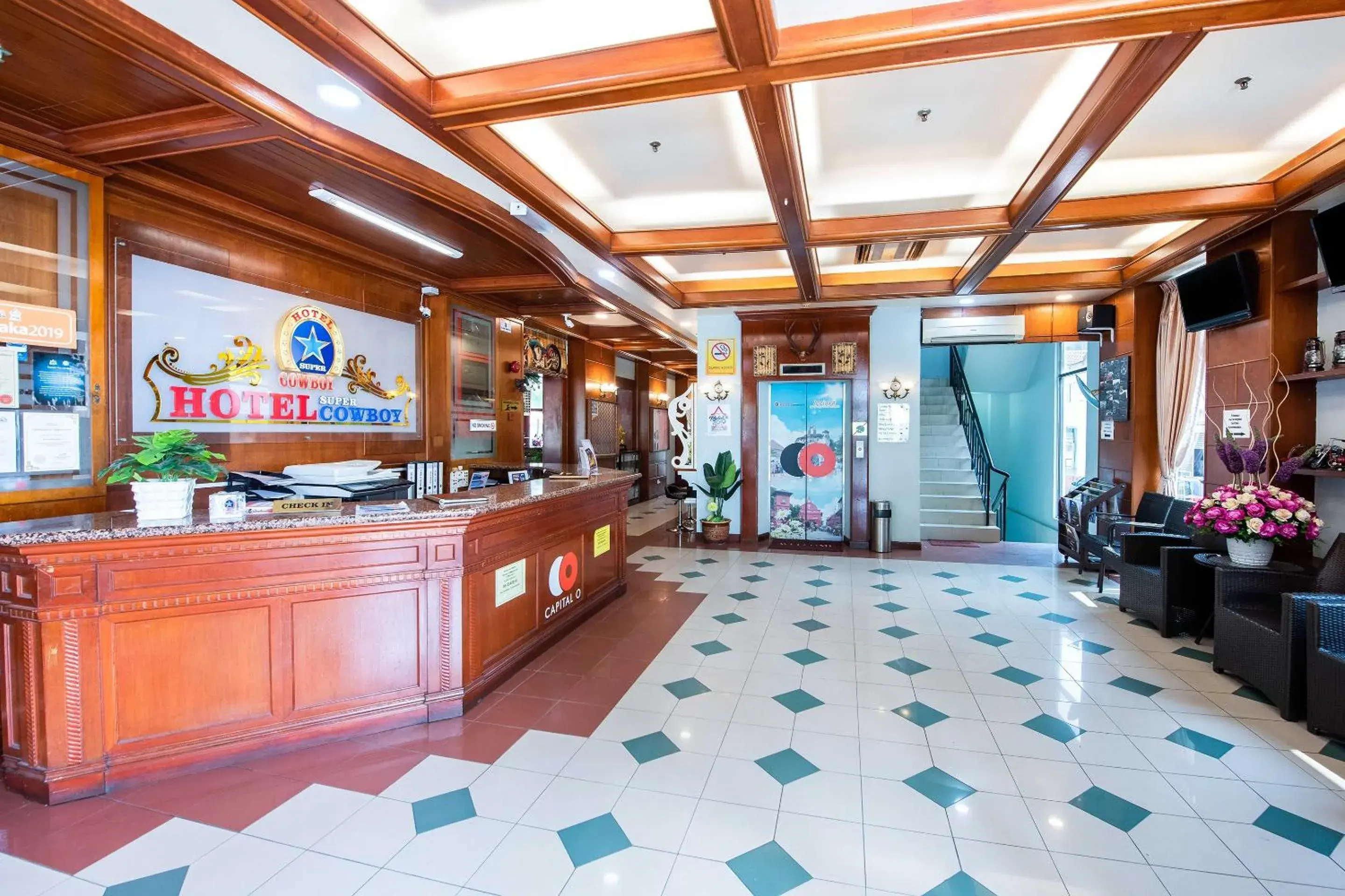Lobby or reception in Collection O Hotel Super Cowboy Lobby or reception in Collection O Hotel Super Cowboy