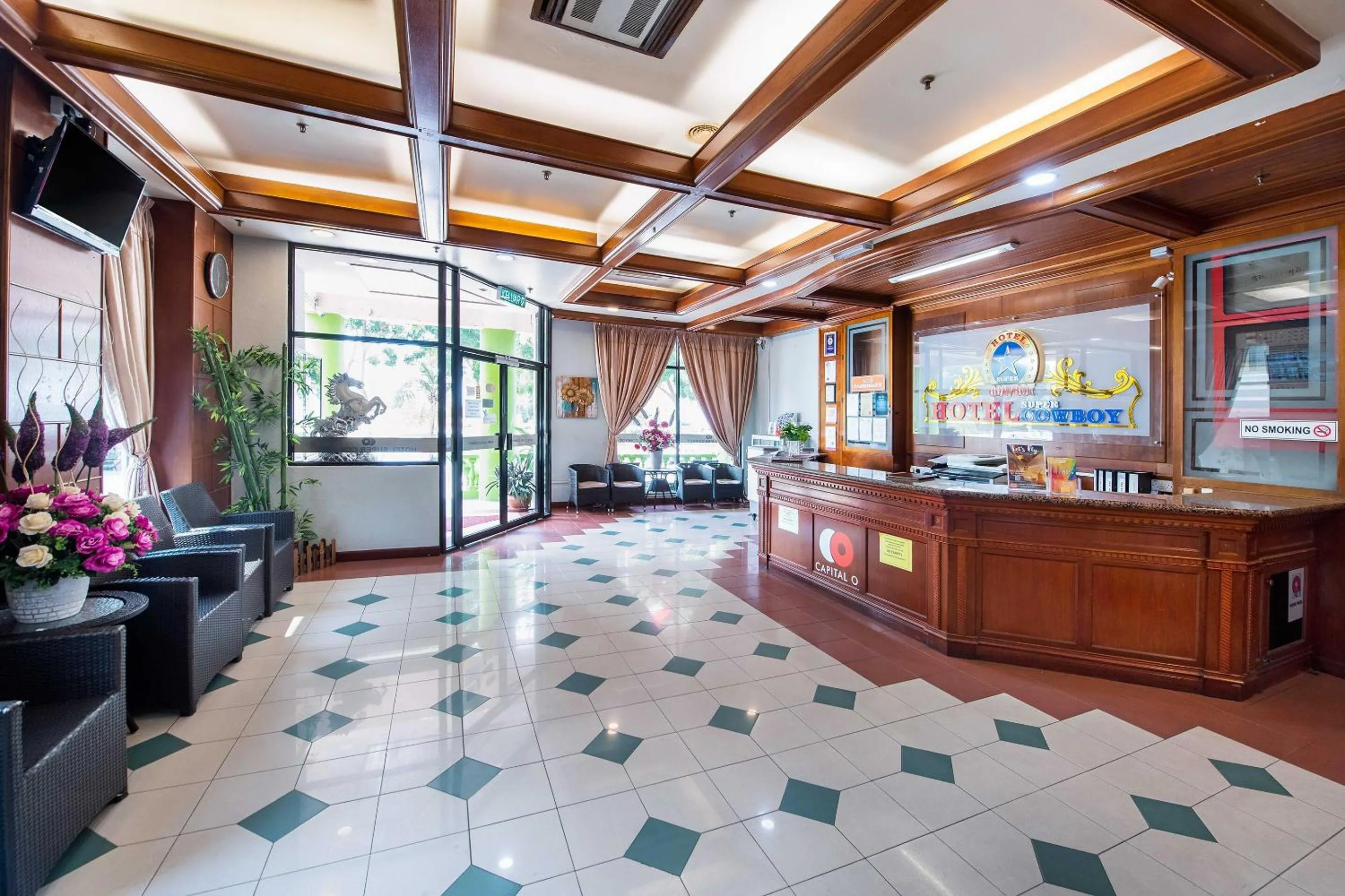 Lobby or reception in Collection O Hotel Super Cowboy