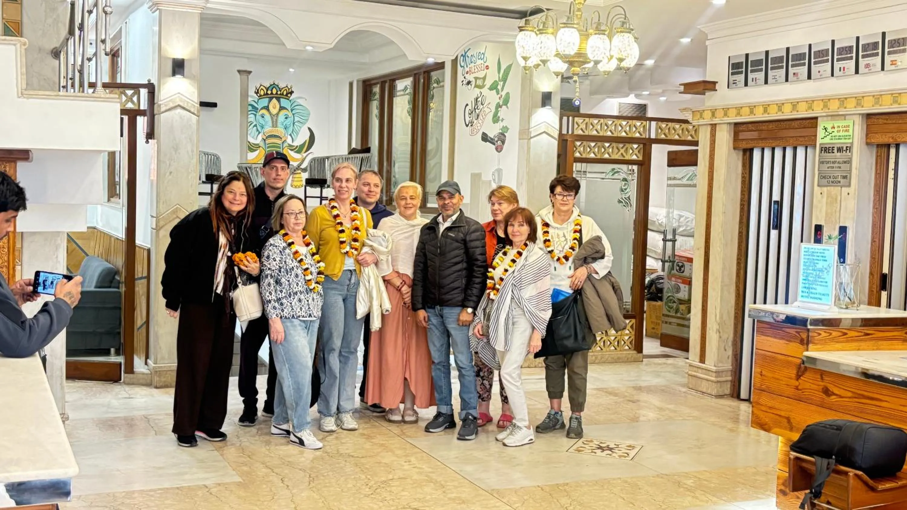 group of guests in Natraj Yes Please -New Delhi