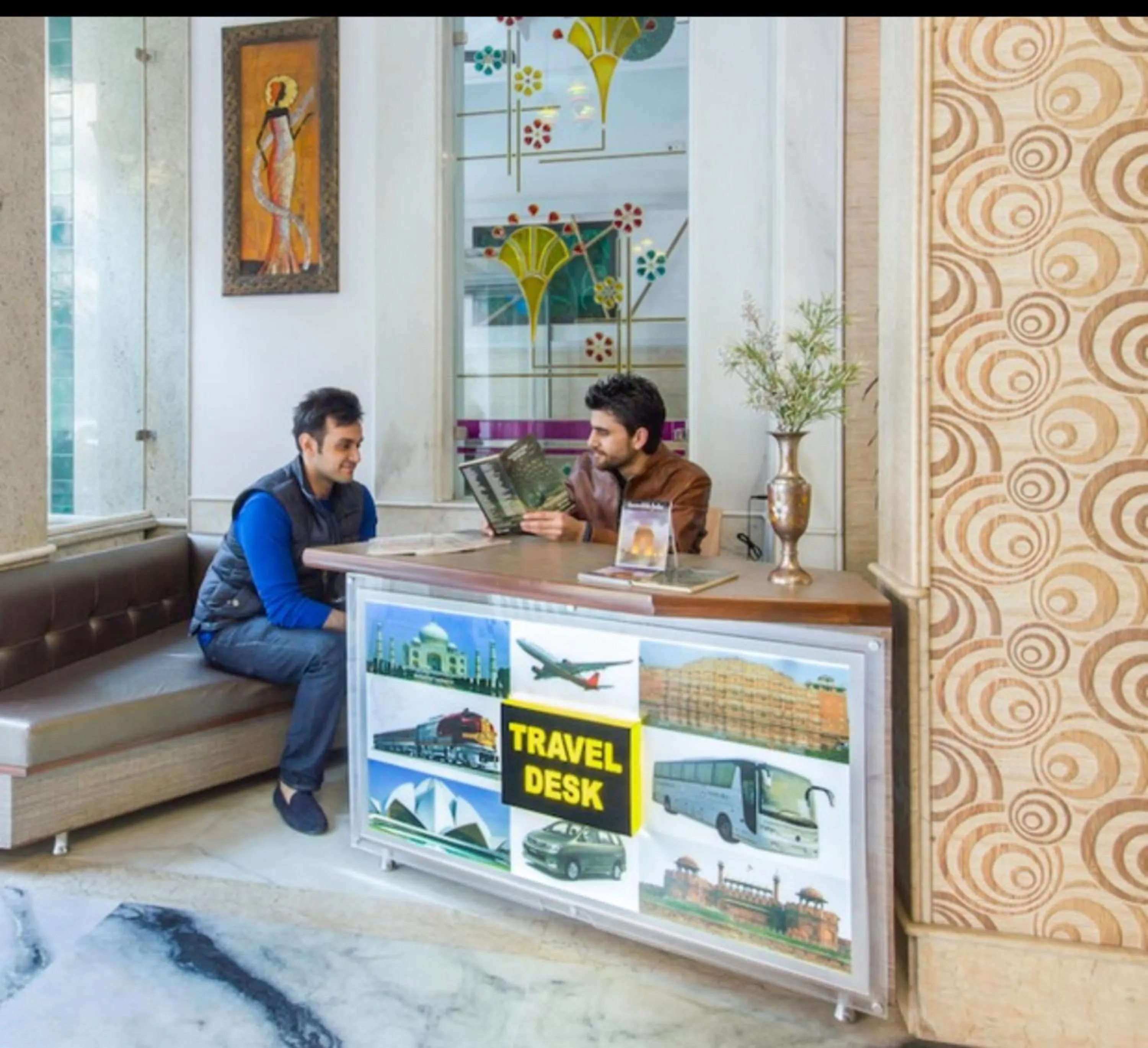 Communal lounge/ TV room in Natraj Yes Please -New Delhi