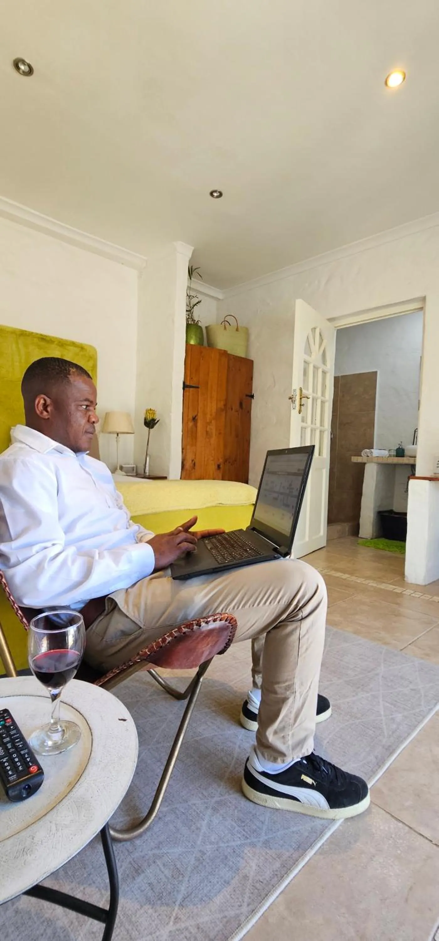 Seating area in De Molen Guest House