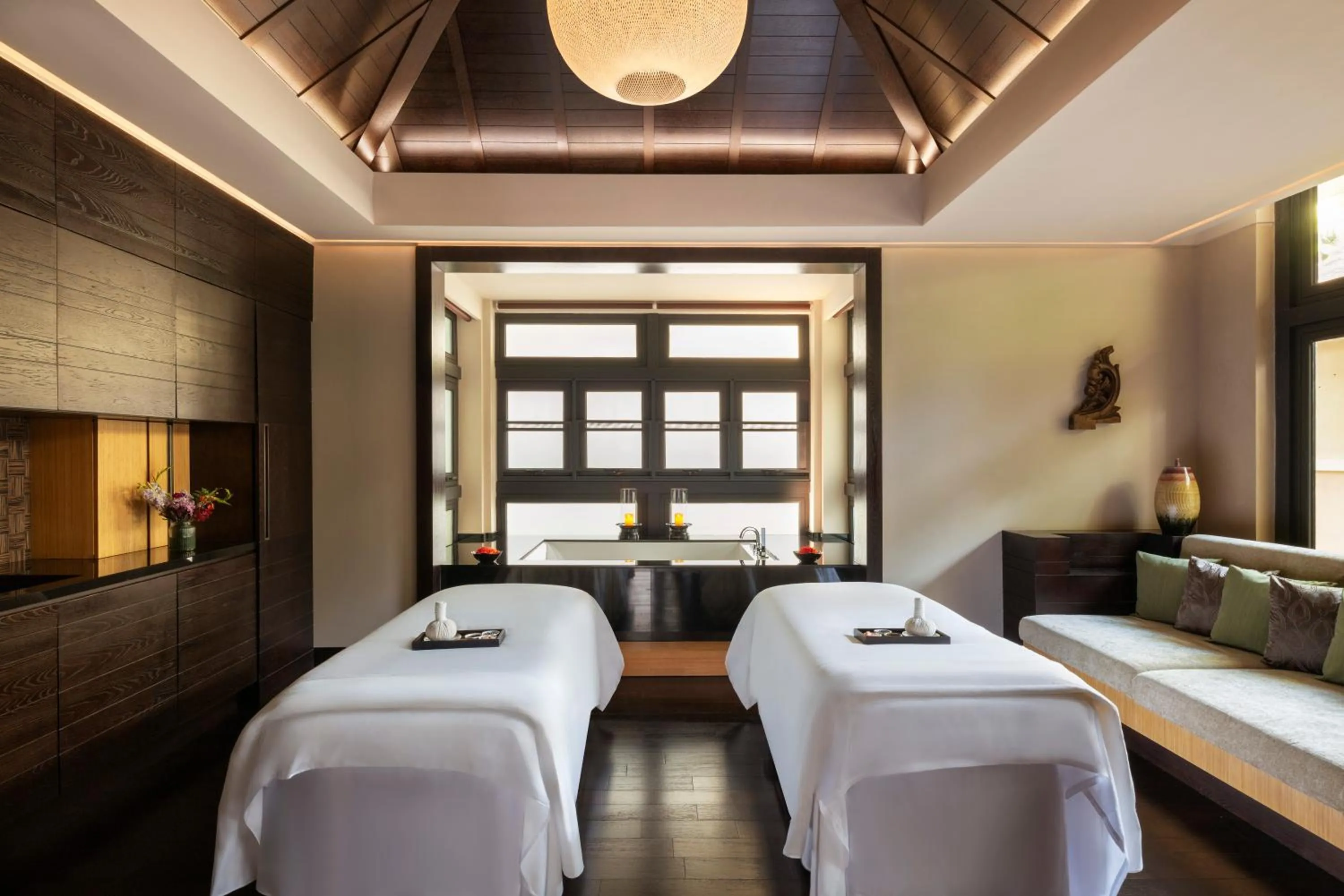 Spa and wellness centre/facilities, Bed in Raffles Hainan Clear Water Bay