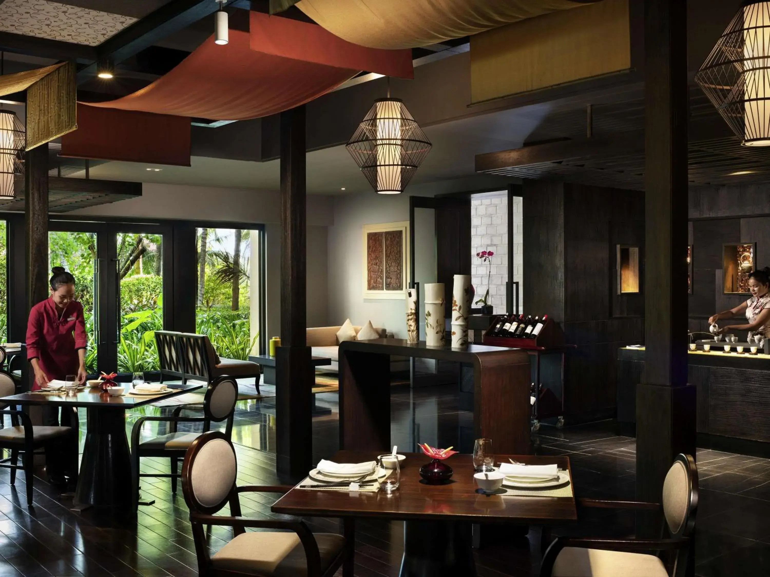 Restaurant/places to eat in Raffles Hainan Clear Water Bay Restaurant/places to eat in Raffles Hainan Clear Water Bay