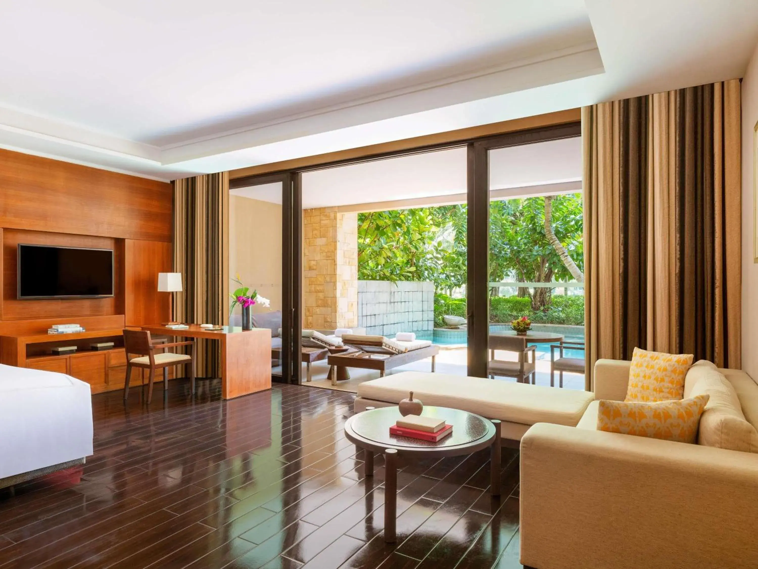 Bedroom, Bed in Raffles Hainan Clear Water Bay Bedroom, Bed in Raffles Hainan Clear Water Bay