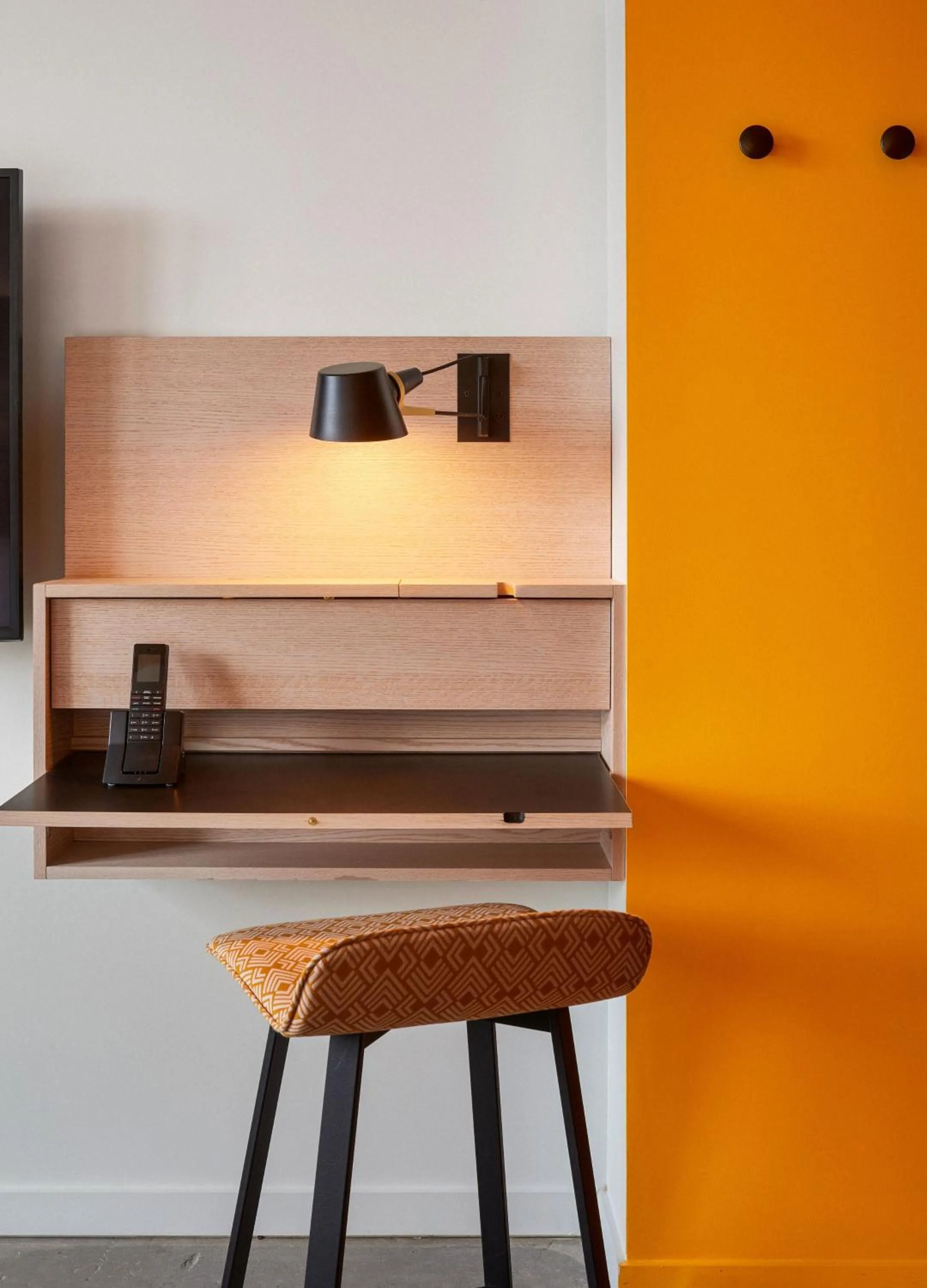 Bedroom in Radio Hotel