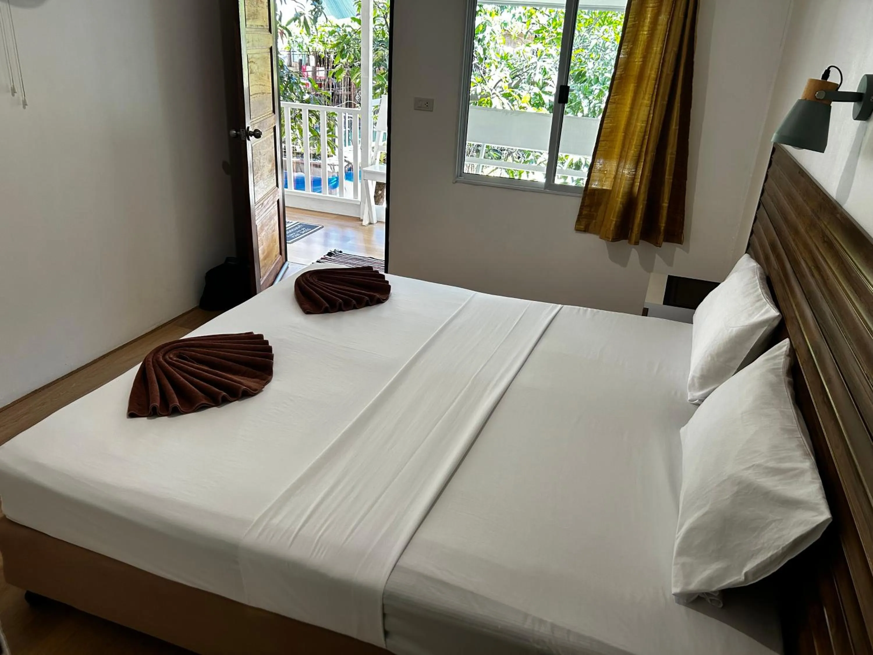 Bed in Coco's Guest House