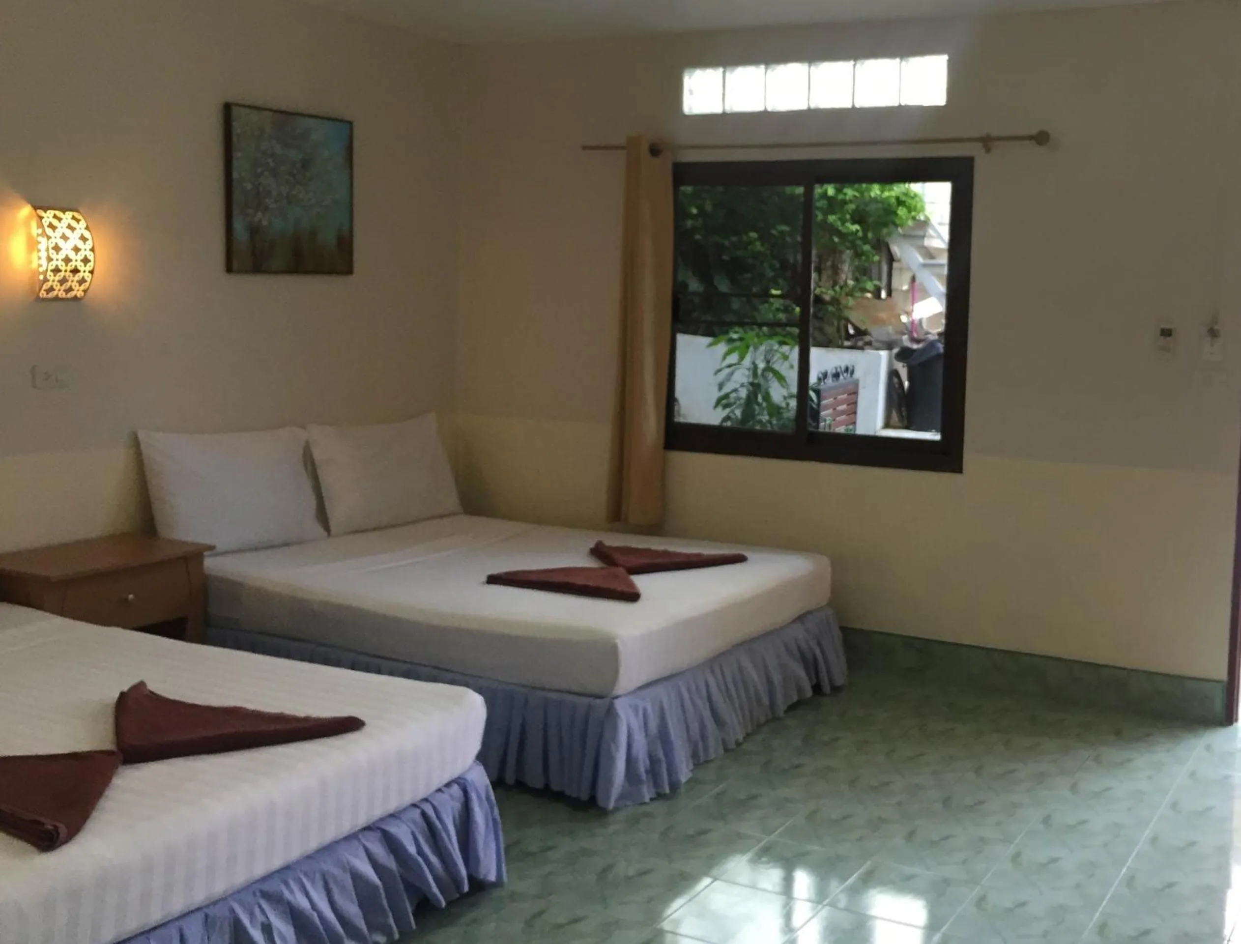 Bed in Coco's Guest House