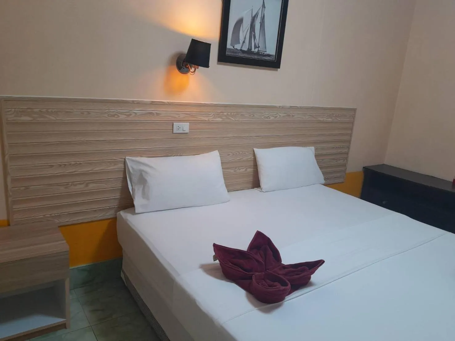 Bed in Coco's Guest House