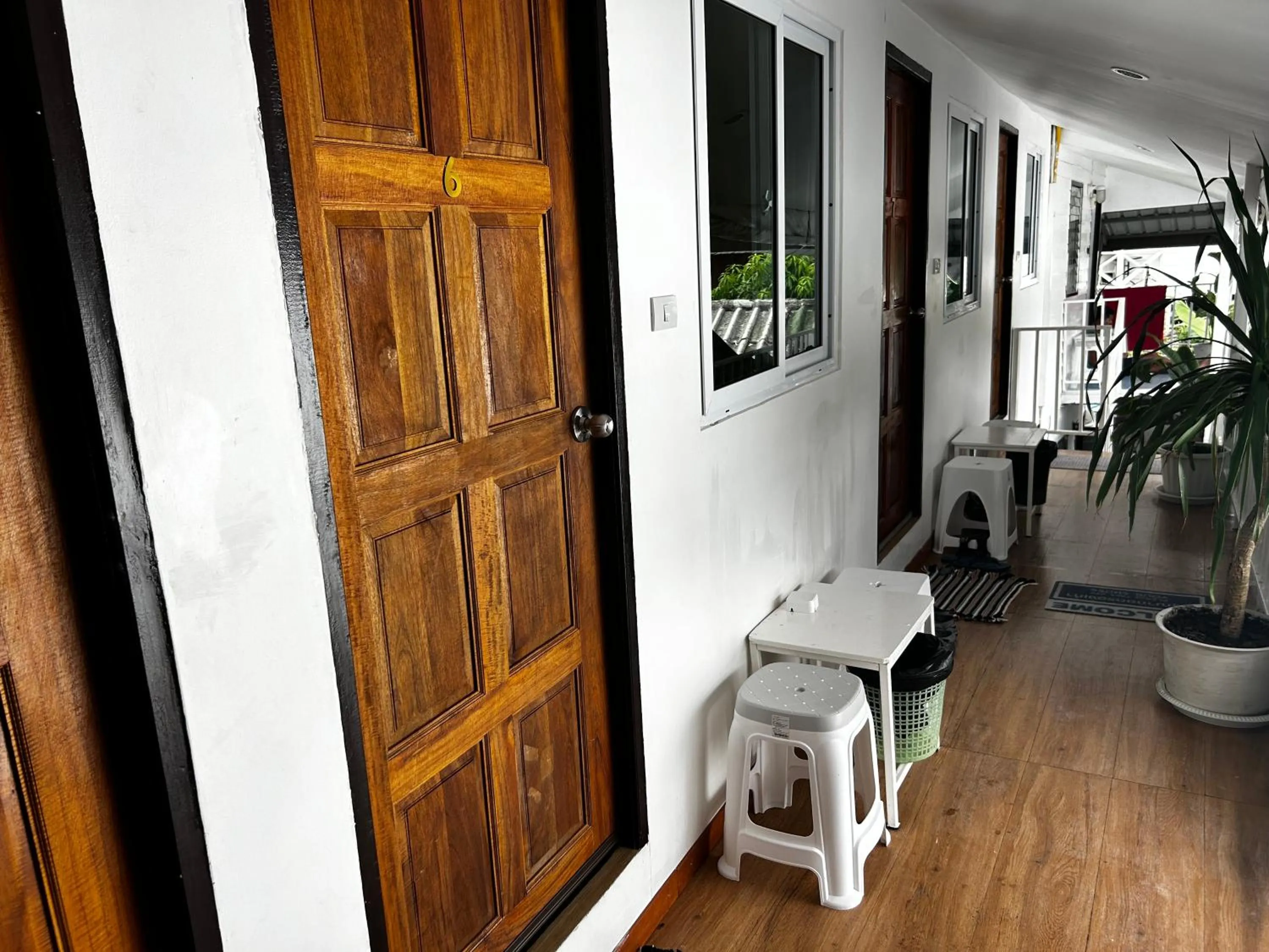 Seating area in Coco's Guest House