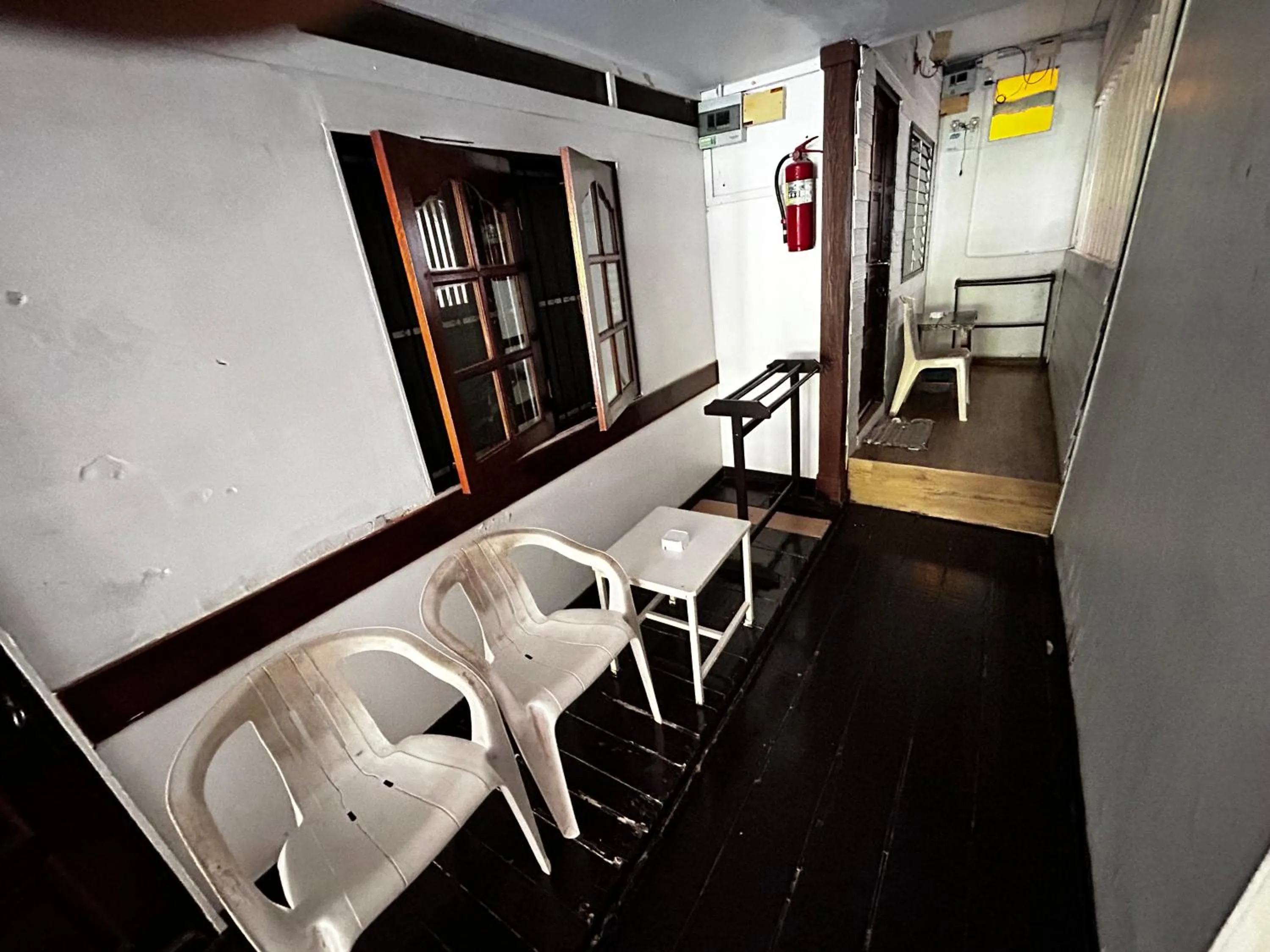 Seating area in Coco's Guest House