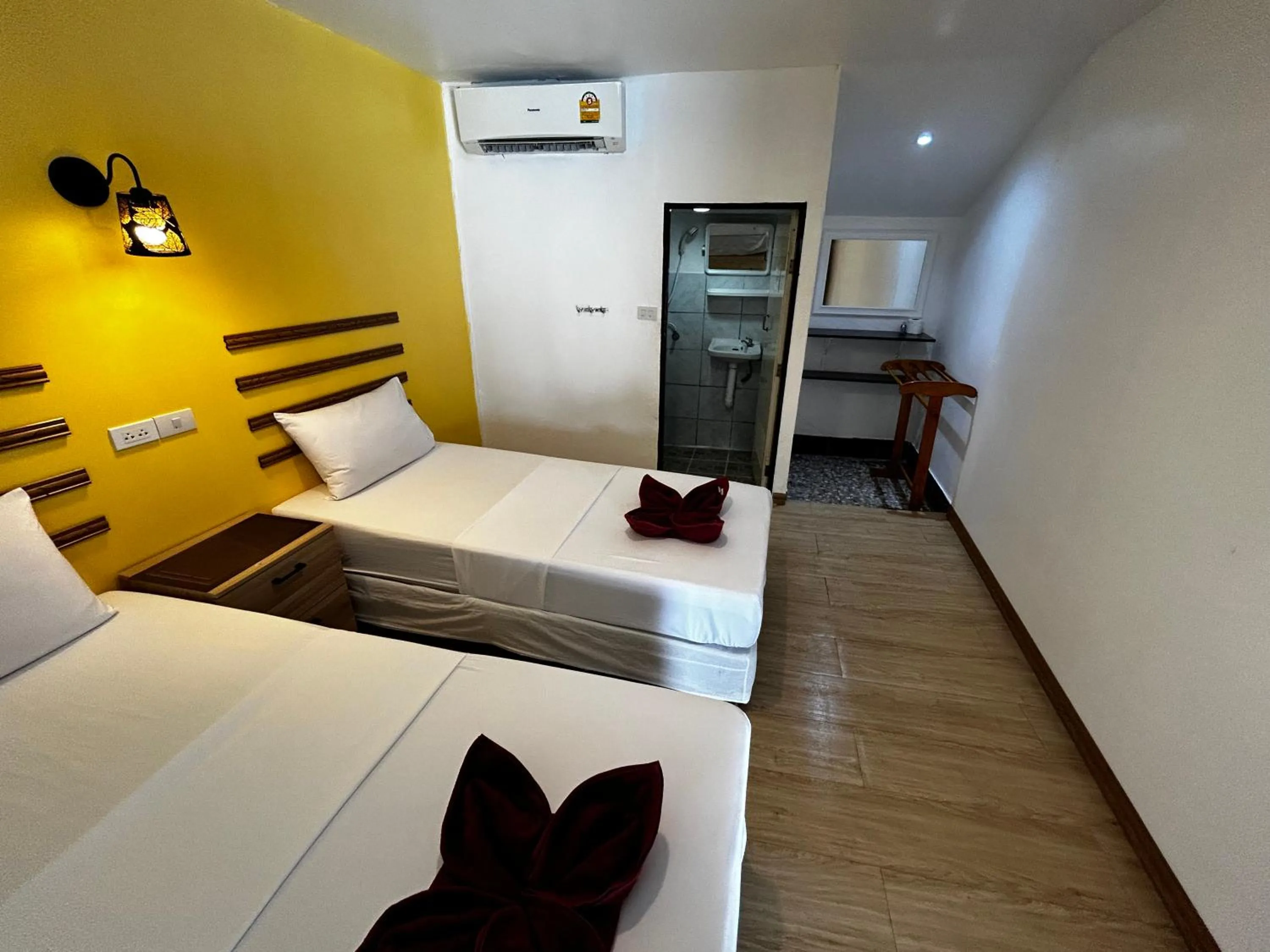 Bed in Coco's Guest House