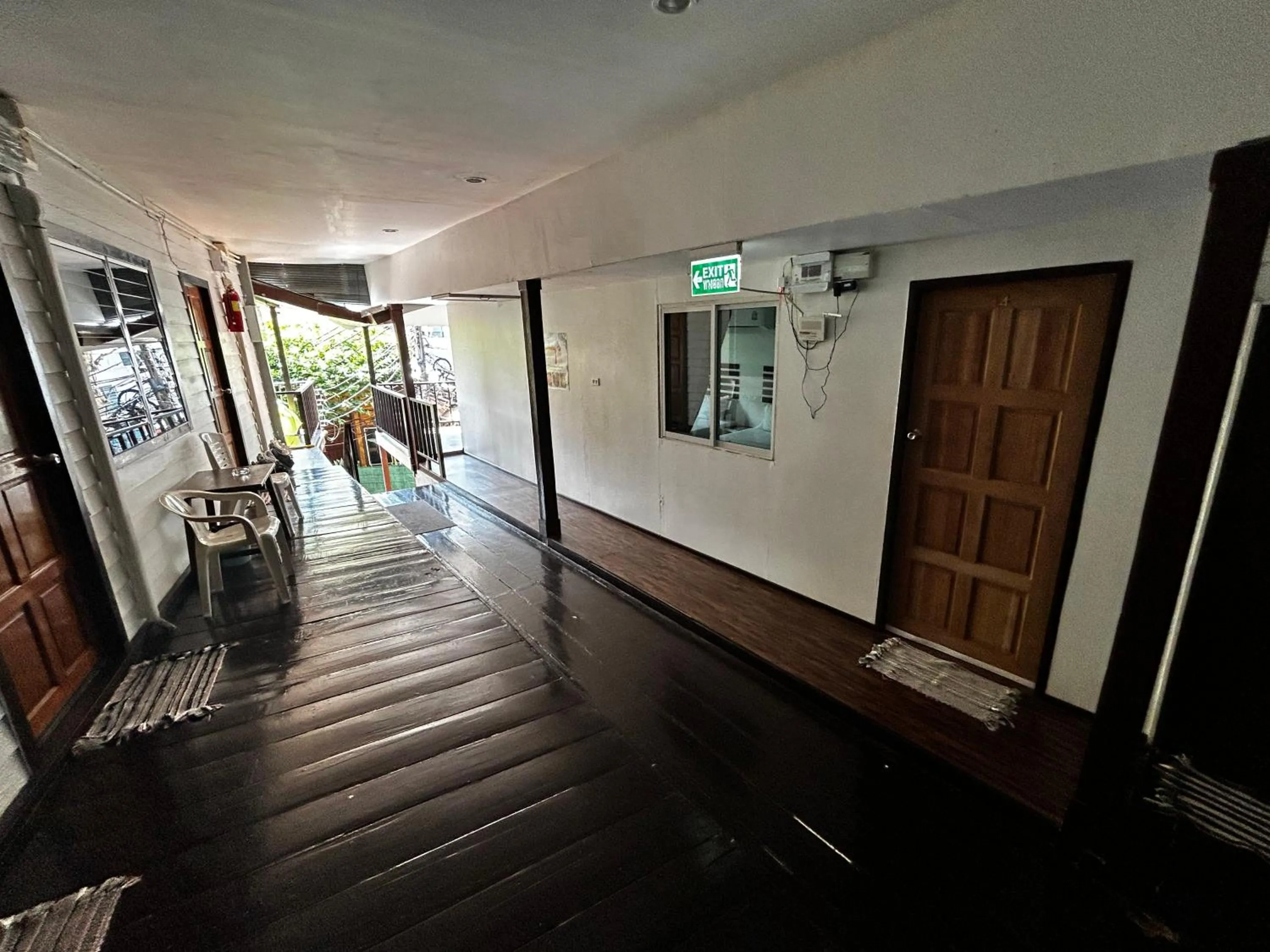 Seating area in Coco's Guest House