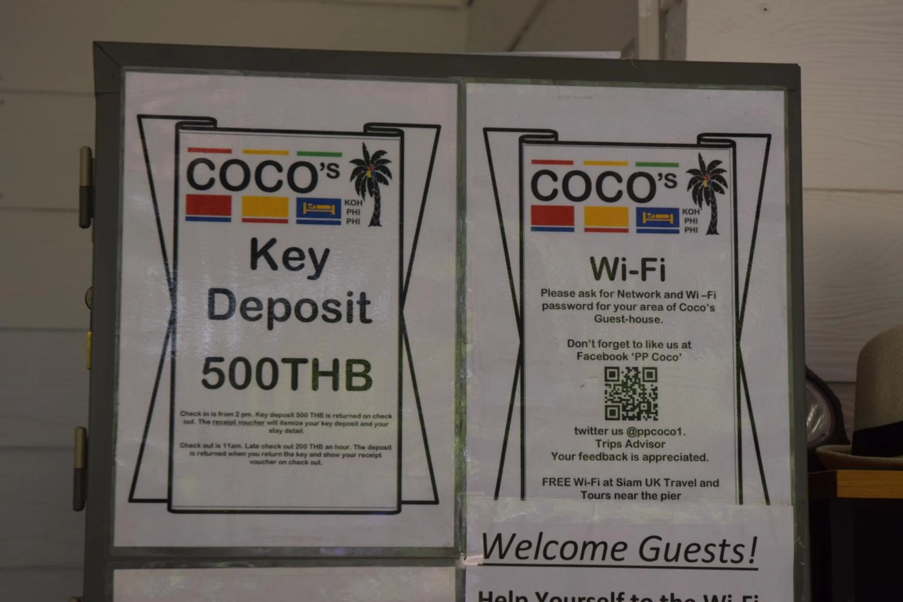 Property logo or sign in Coco's Guest House