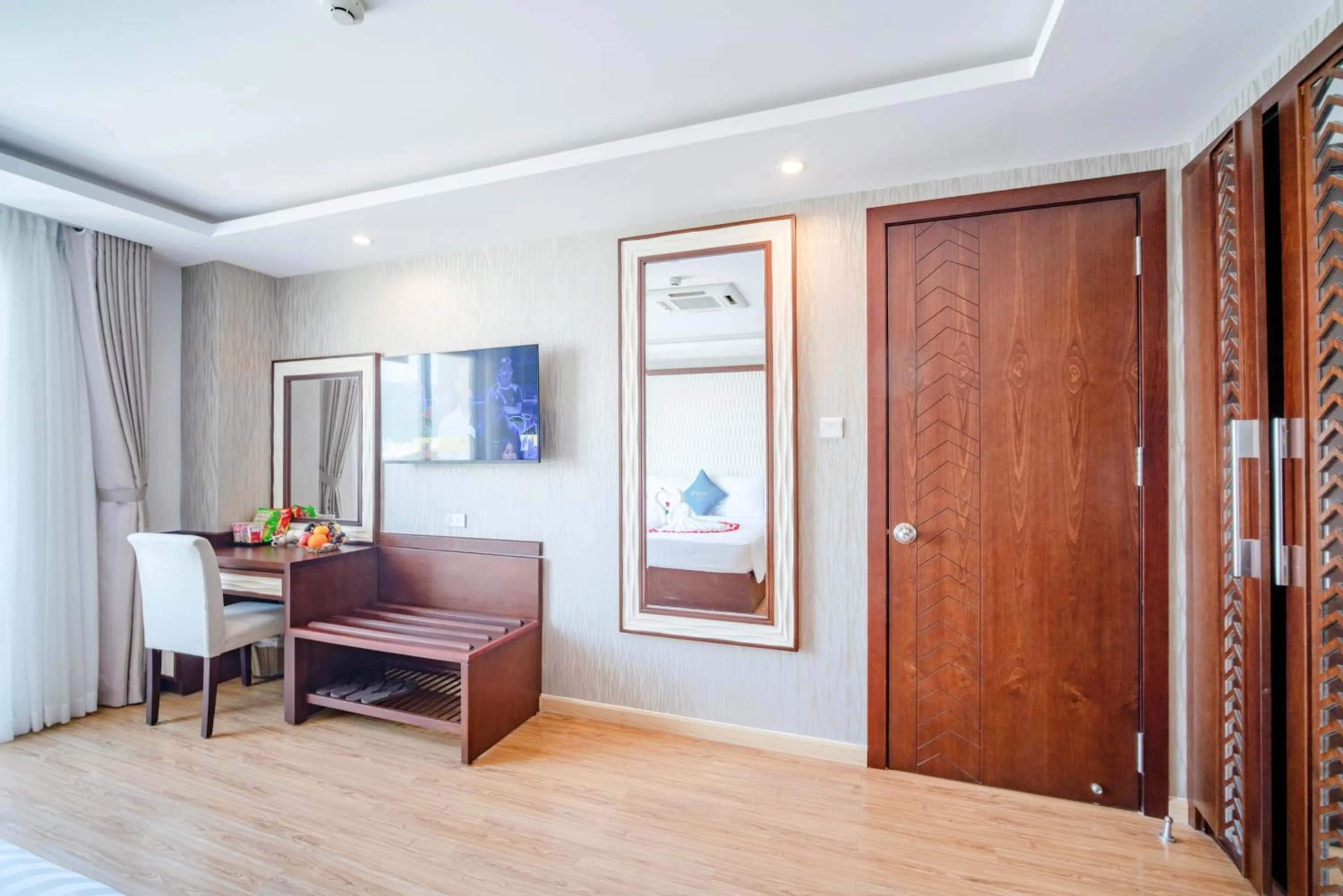 Seating area, Bed in Galliot Hotel Nha Trang