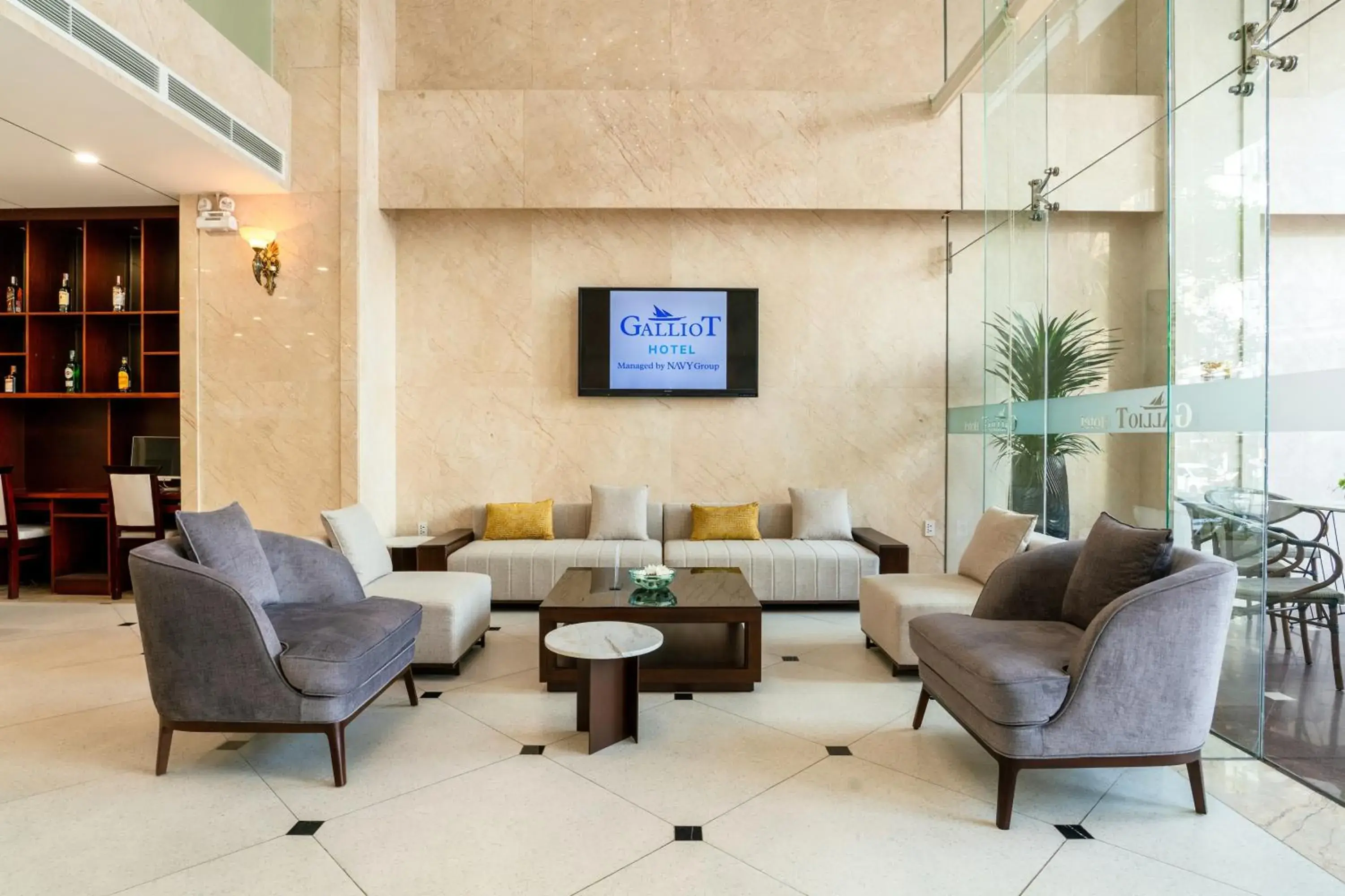 Lobby or reception in Galliot Hotel Nha Trang Lobby or reception in Galliot Hotel Nha Trang