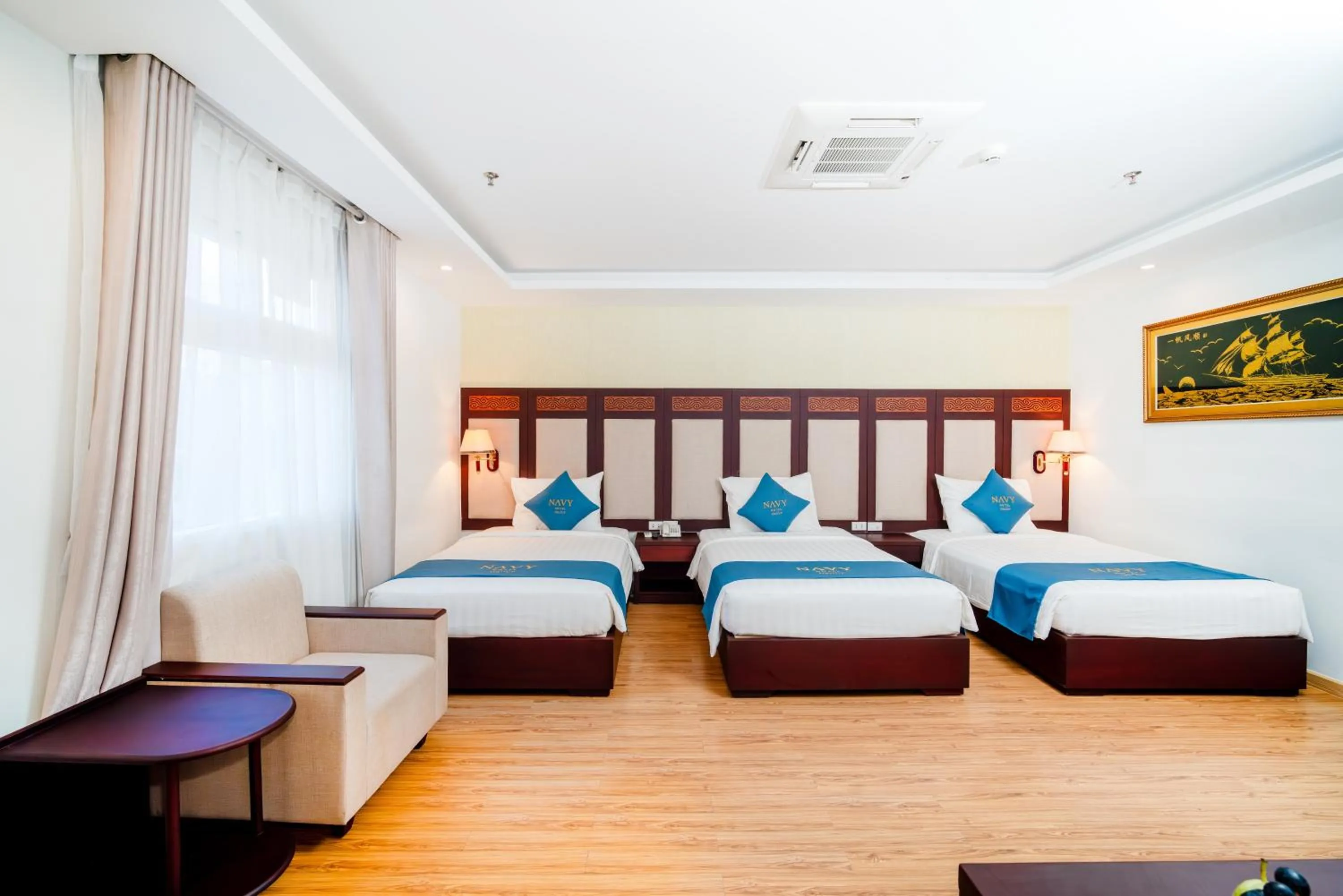 Bed in Galliot Hotel Nha Trang