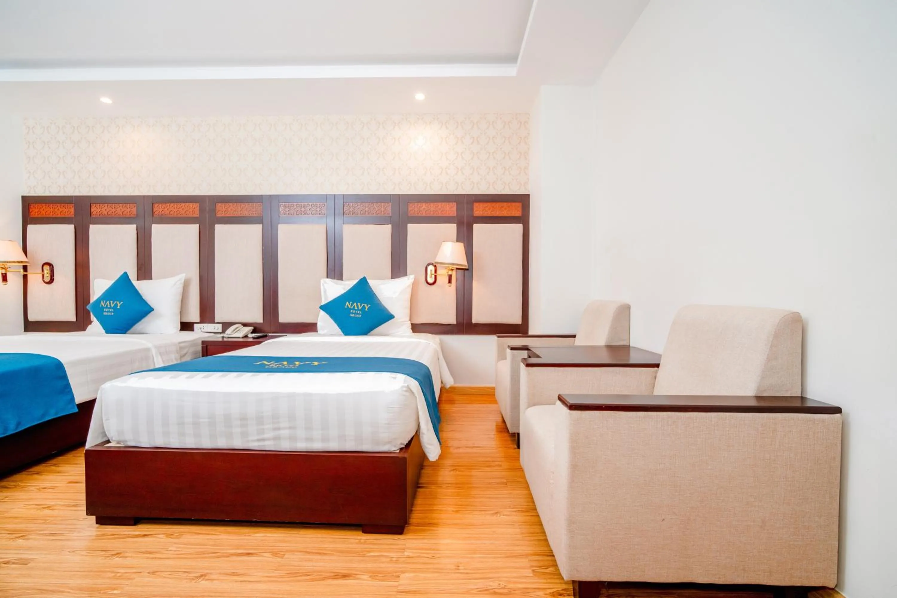 Bed in Galliot Hotel Nha Trang