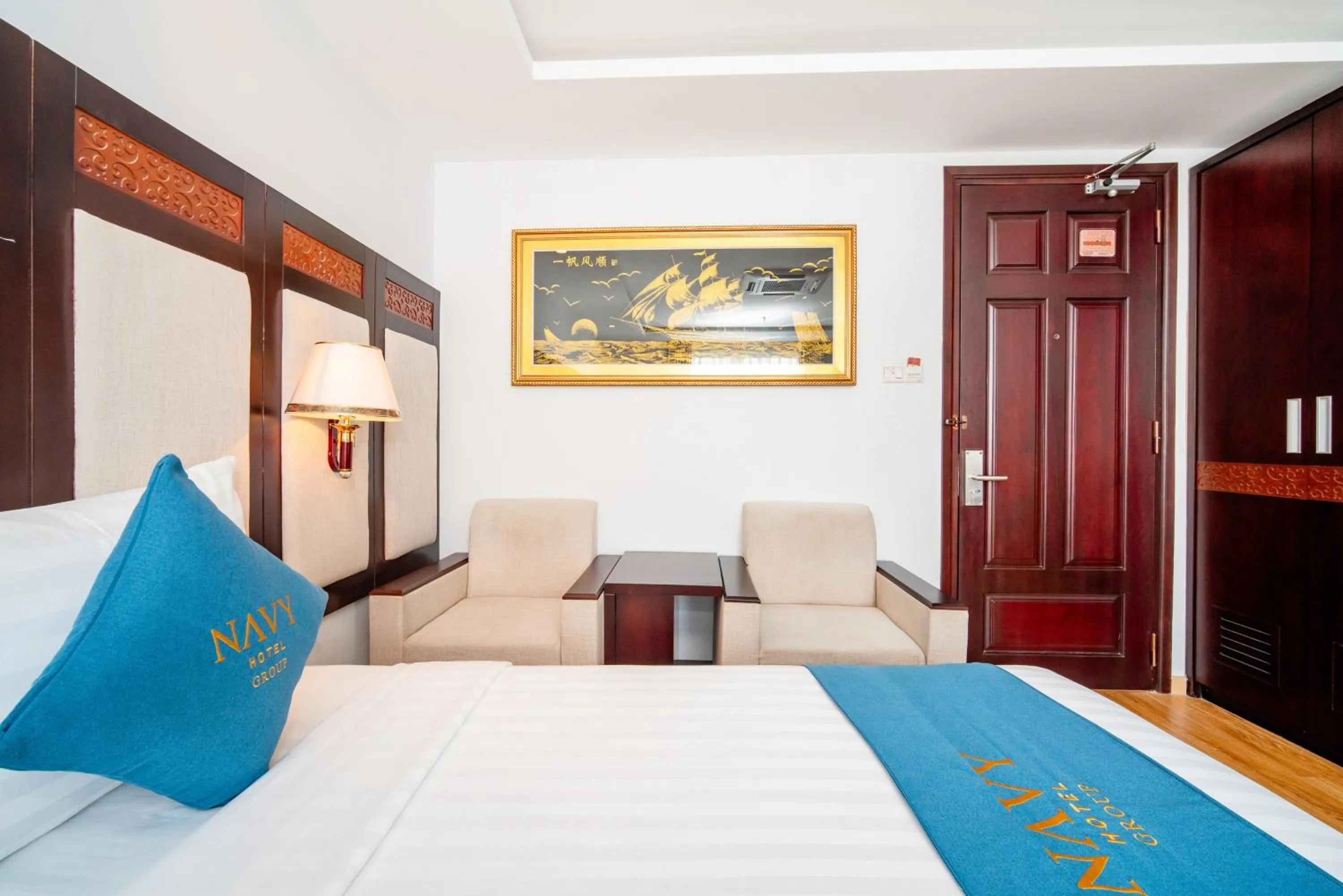 Bed in Galliot Hotel Nha Trang