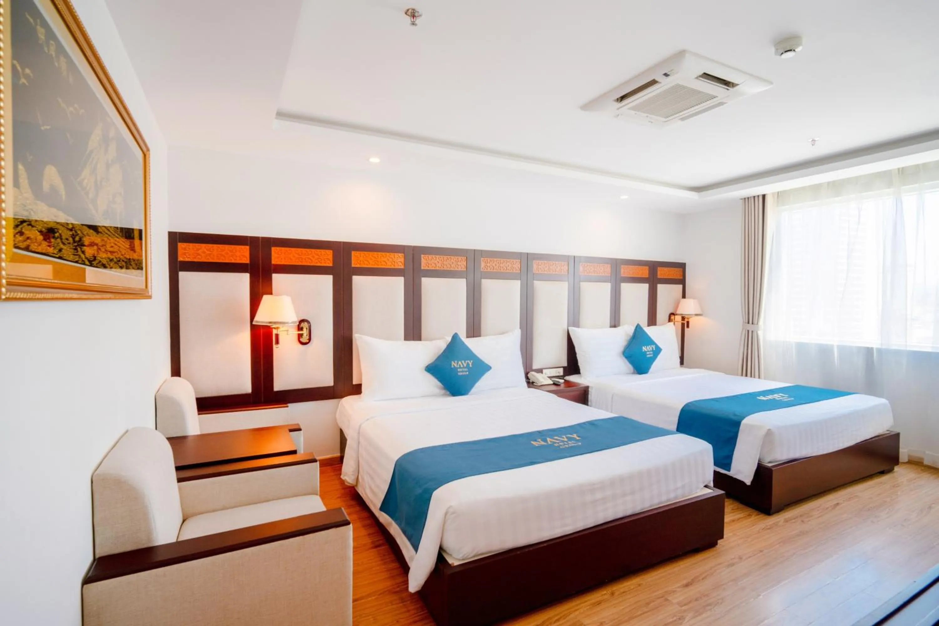 Bed in Galliot Hotel Nha Trang