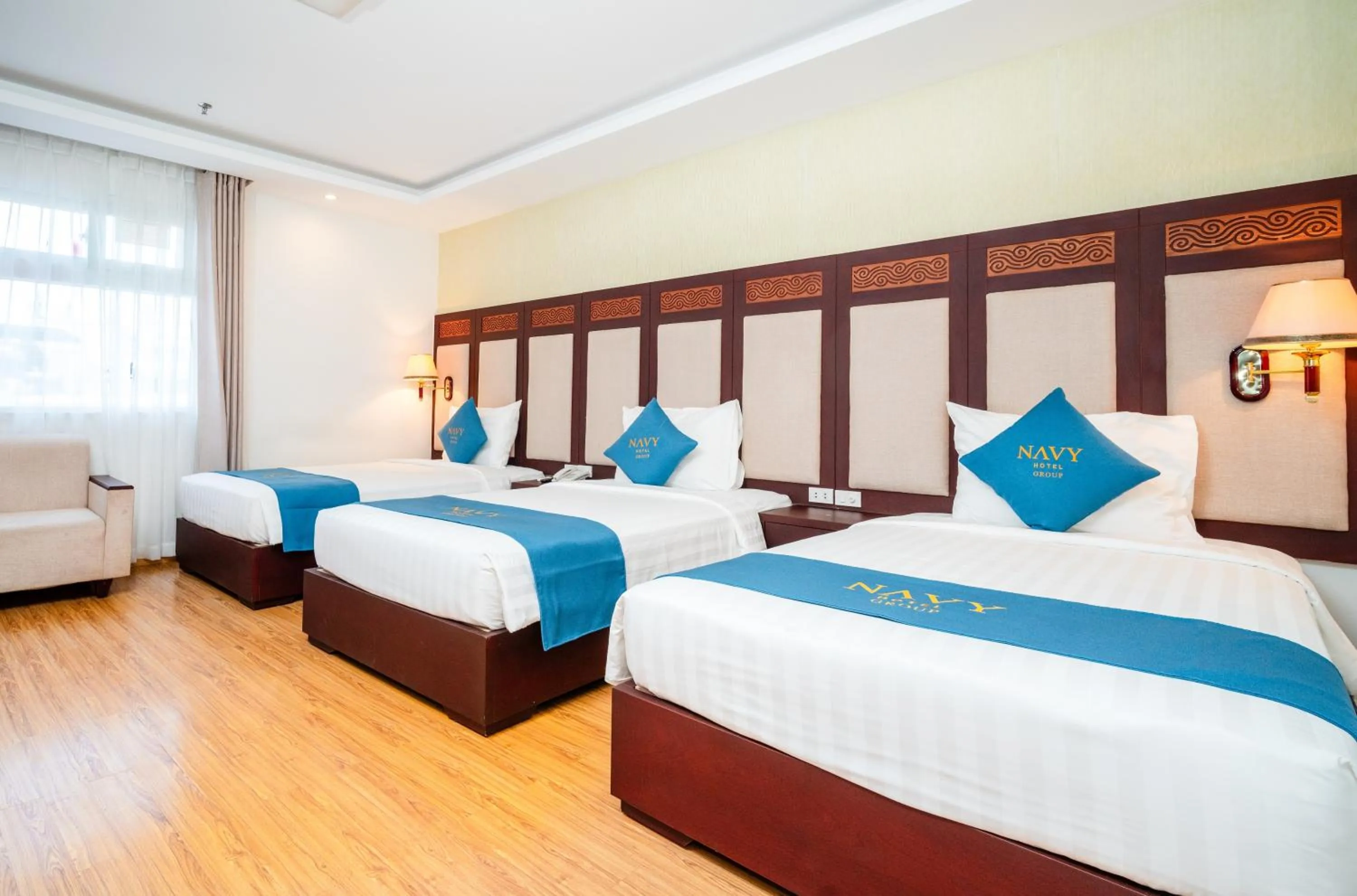 Bed in Galliot Hotel Nha Trang