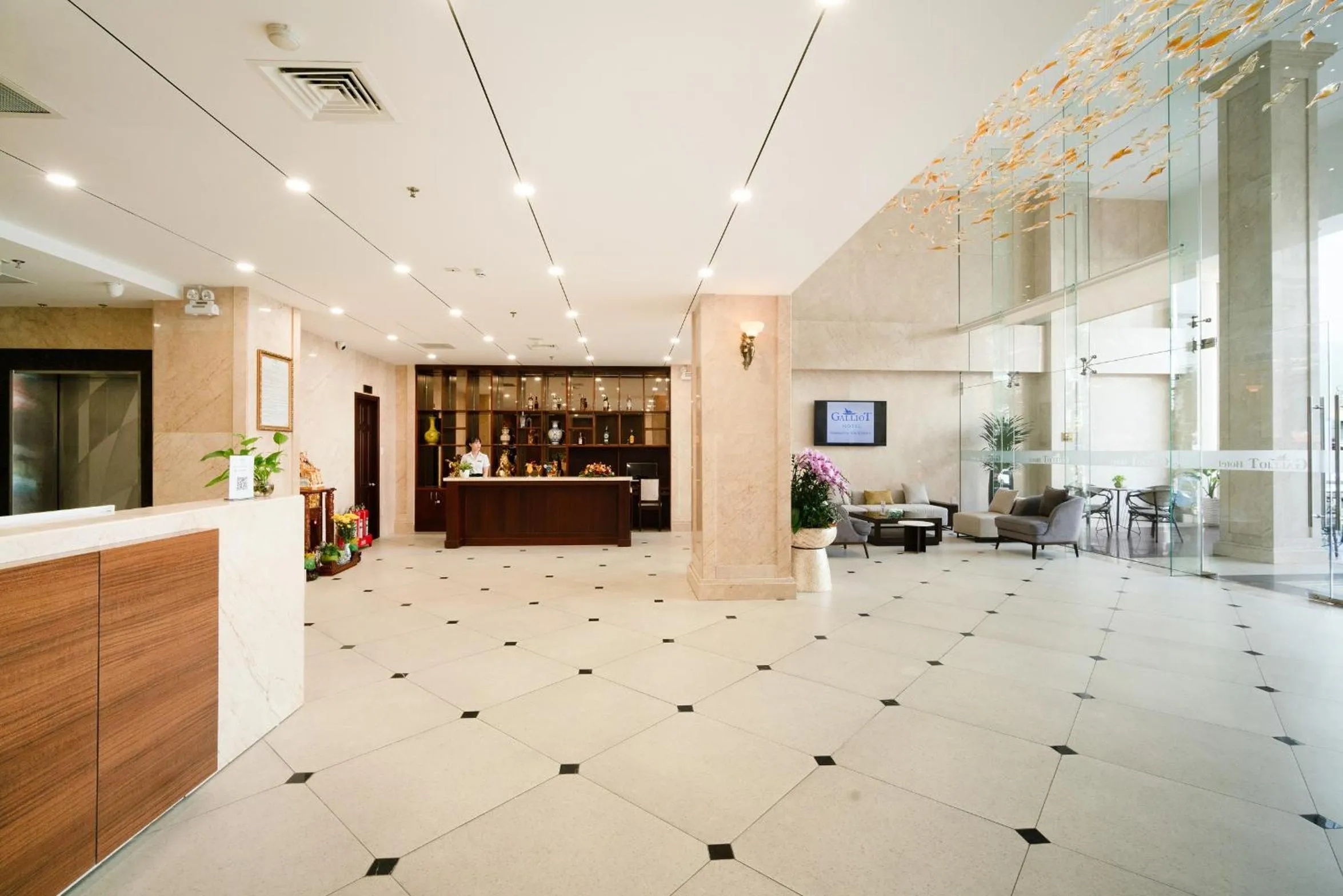 Lobby or reception in Galliot Hotel Nha Trang