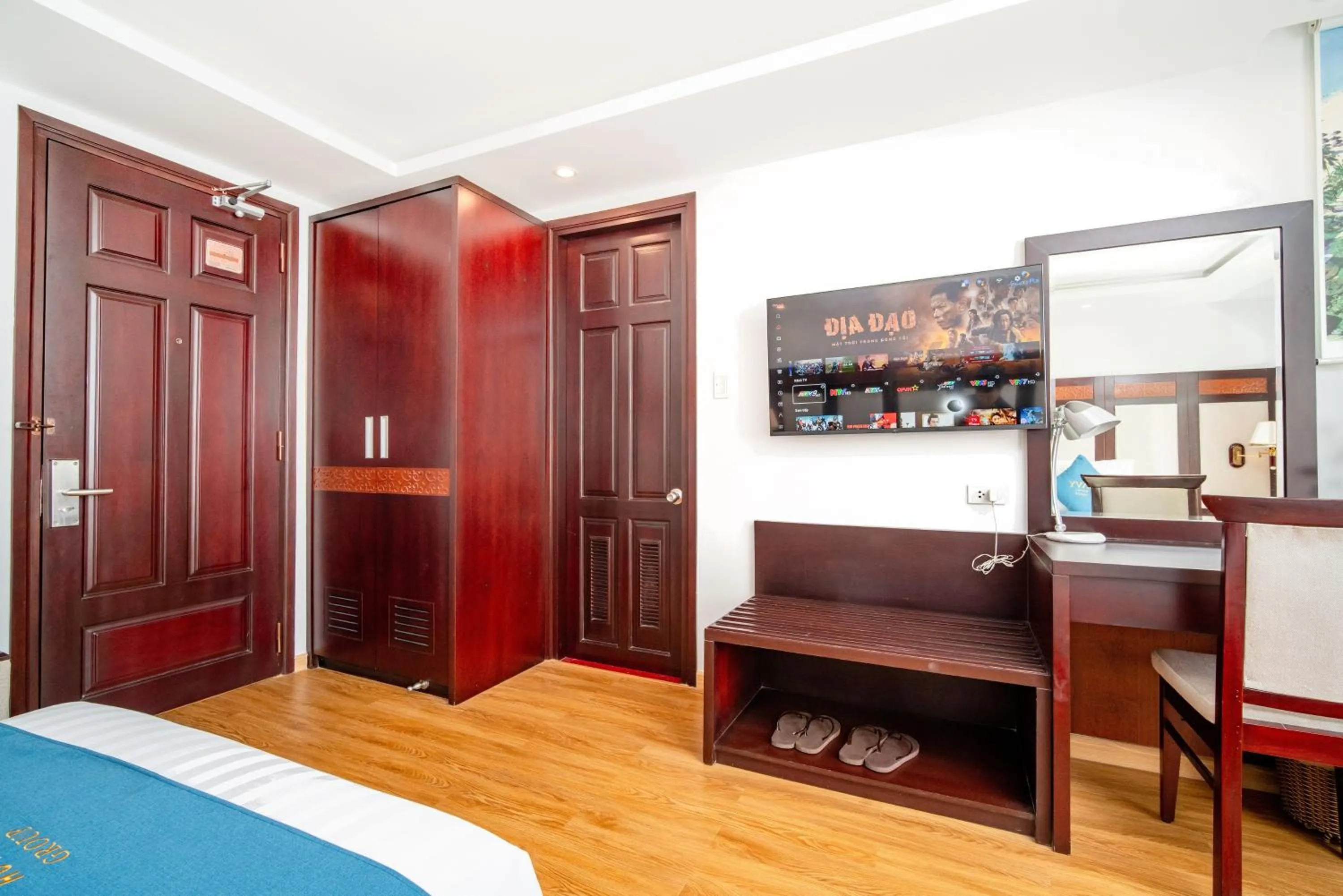 Seating area, Bed in Galliot Hotel Nha Trang