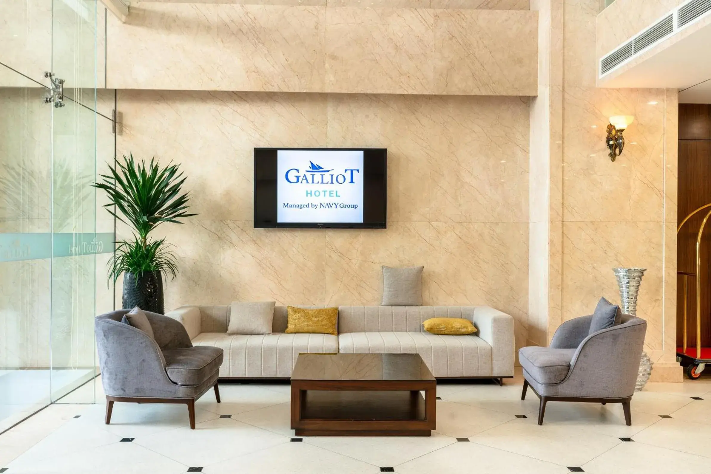 Lobby or reception in Galliot Hotel Nha Trang Lobby or reception in Galliot Hotel Nha Trang