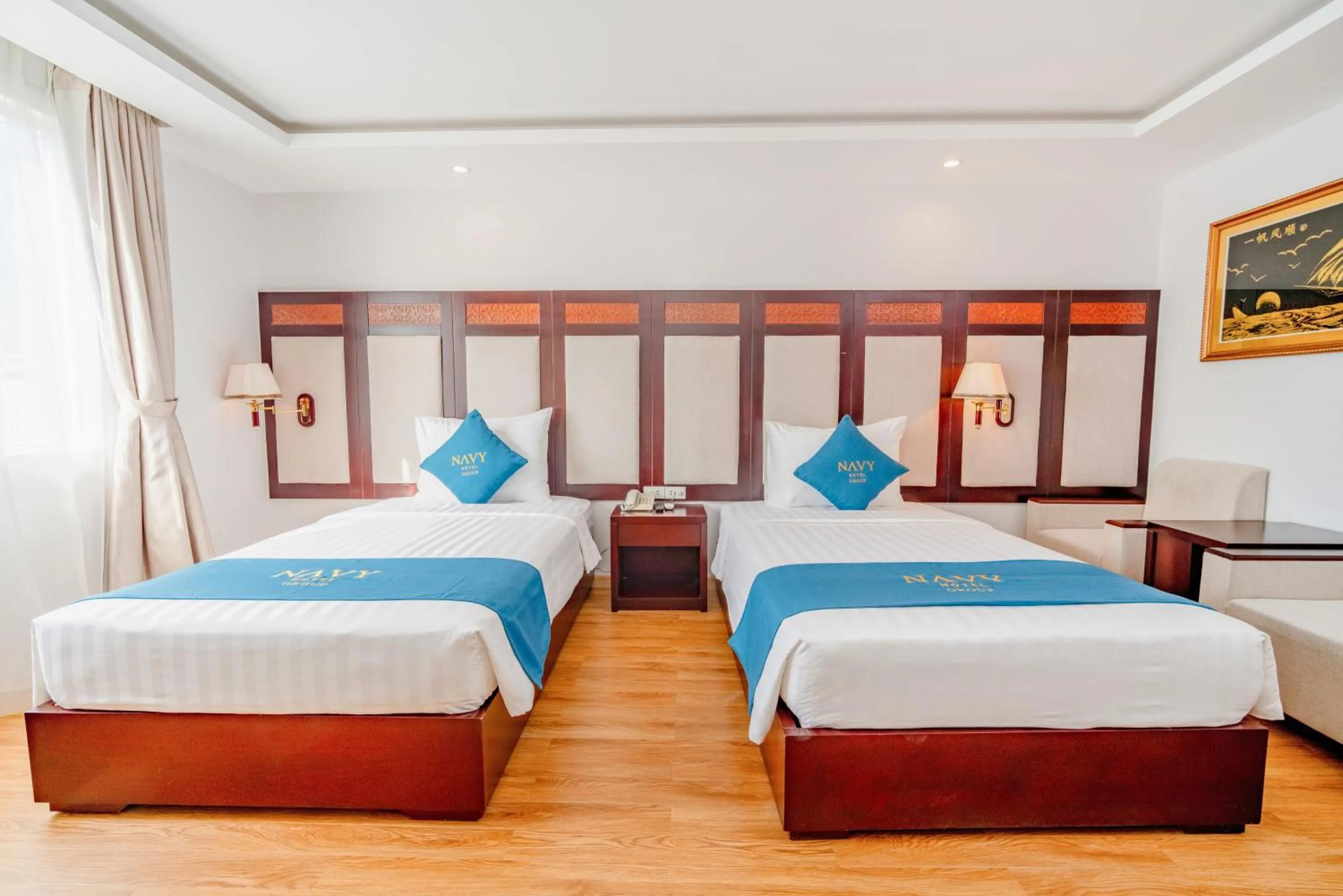 Bed in Galliot Hotel Nha Trang