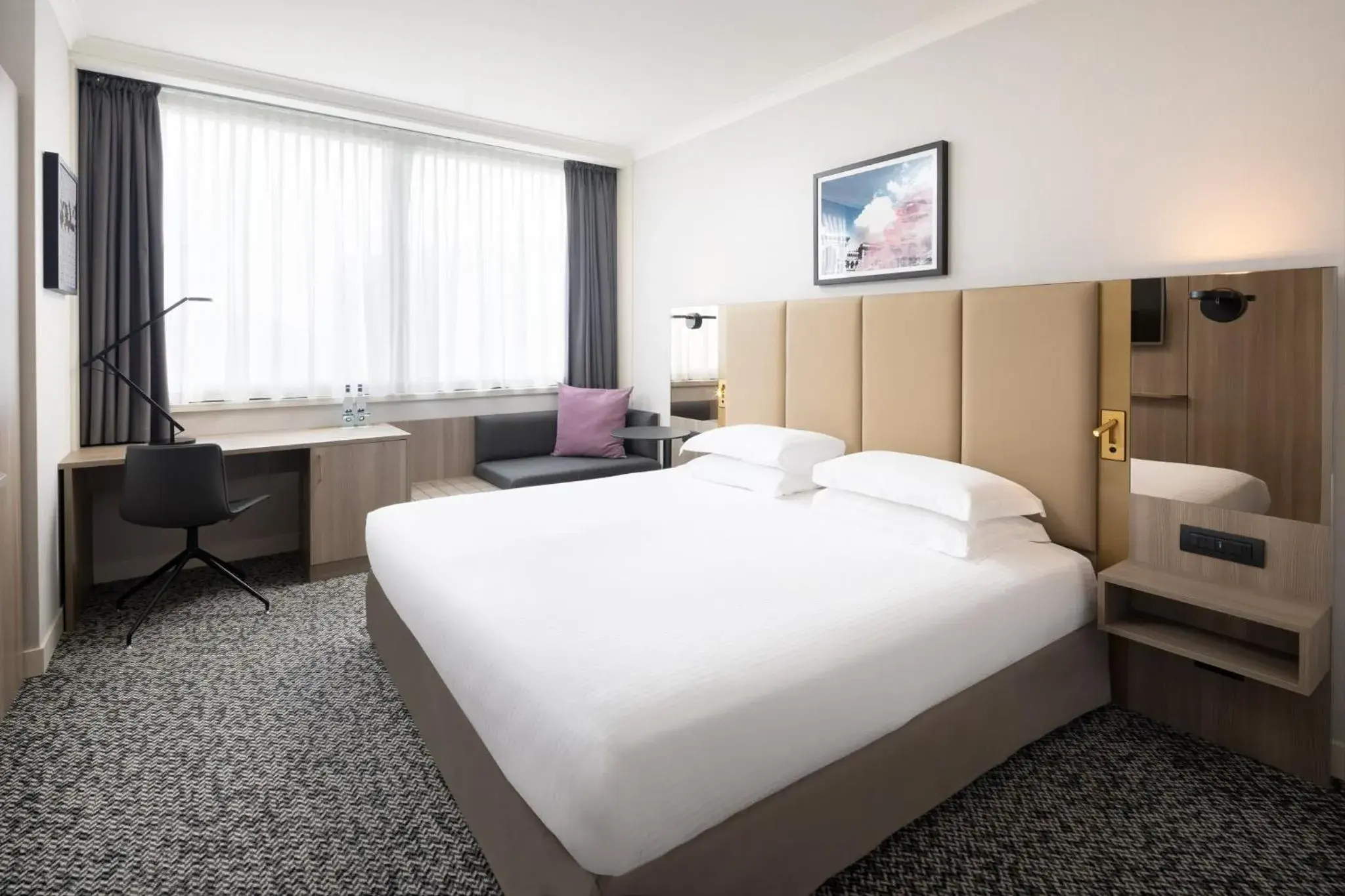 Photo of the whole room, Bed in Crowne Plaza Milan Linate by IHG Photo of the whole room, Bed in Crowne Plaza Milan Linate by IHG