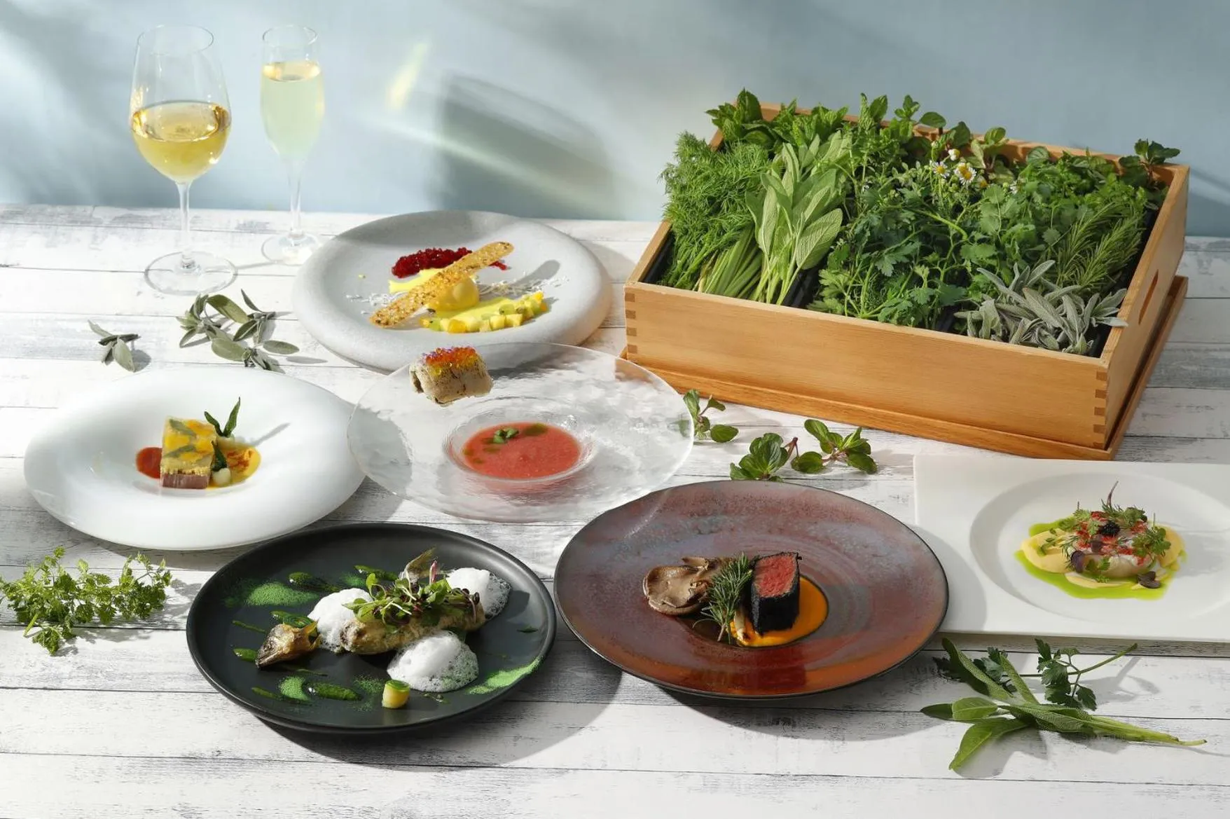 Dinner in Tokyo Marriott Hotel