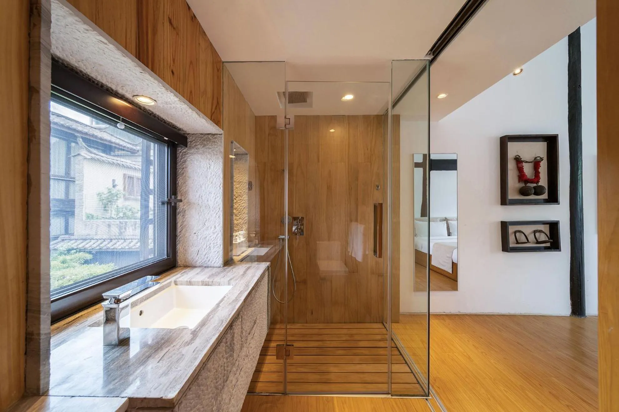 Bathroom in The Bivou Lijiang