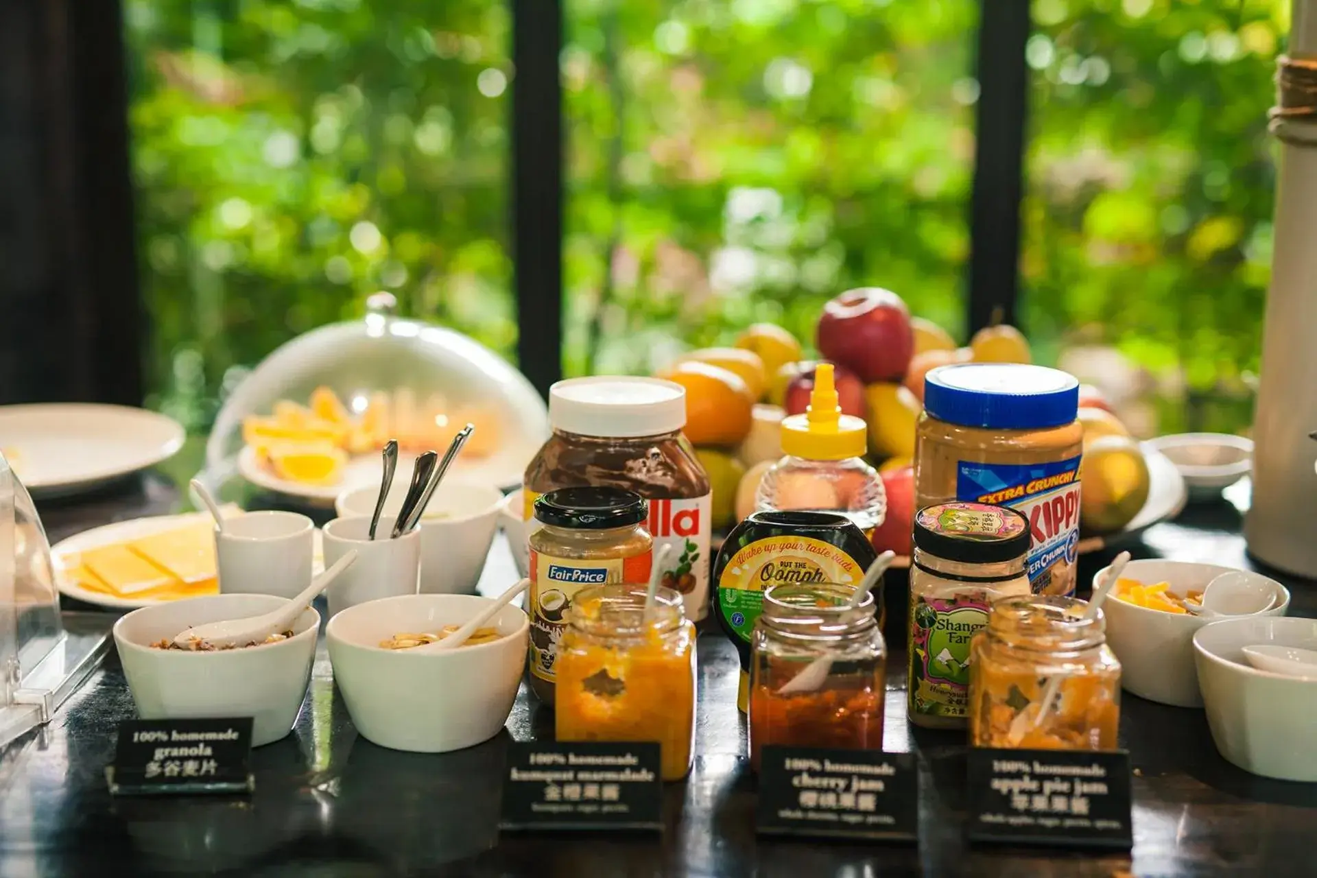 American breakfast in The Bivou Lijiang American breakfast in The Bivou Lijiang