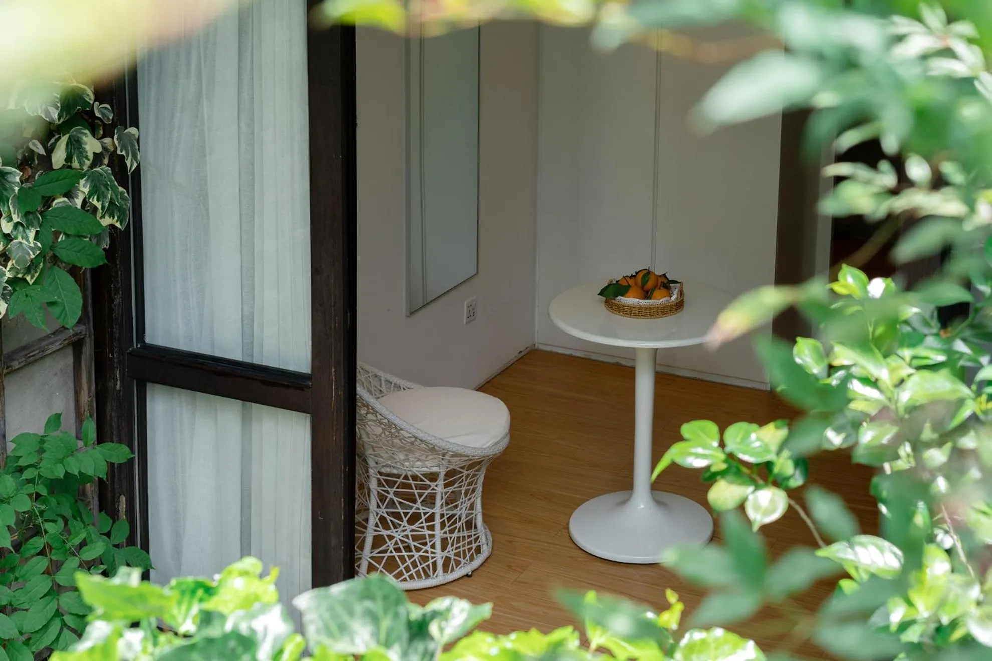 Seating area in The Bivou Lijiang