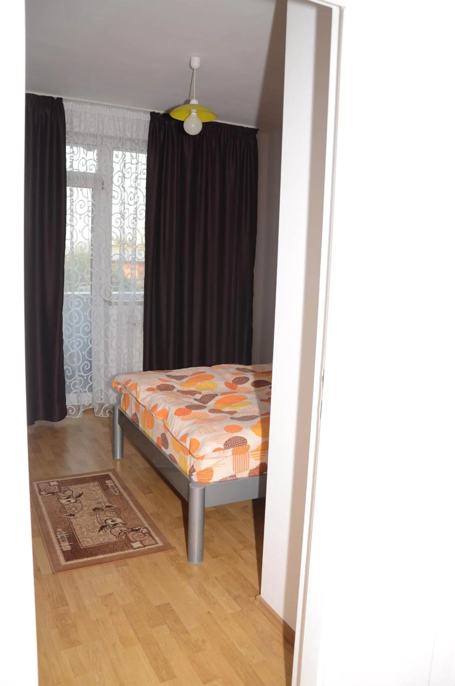 Decorative detail, Bed in Apart La Cave