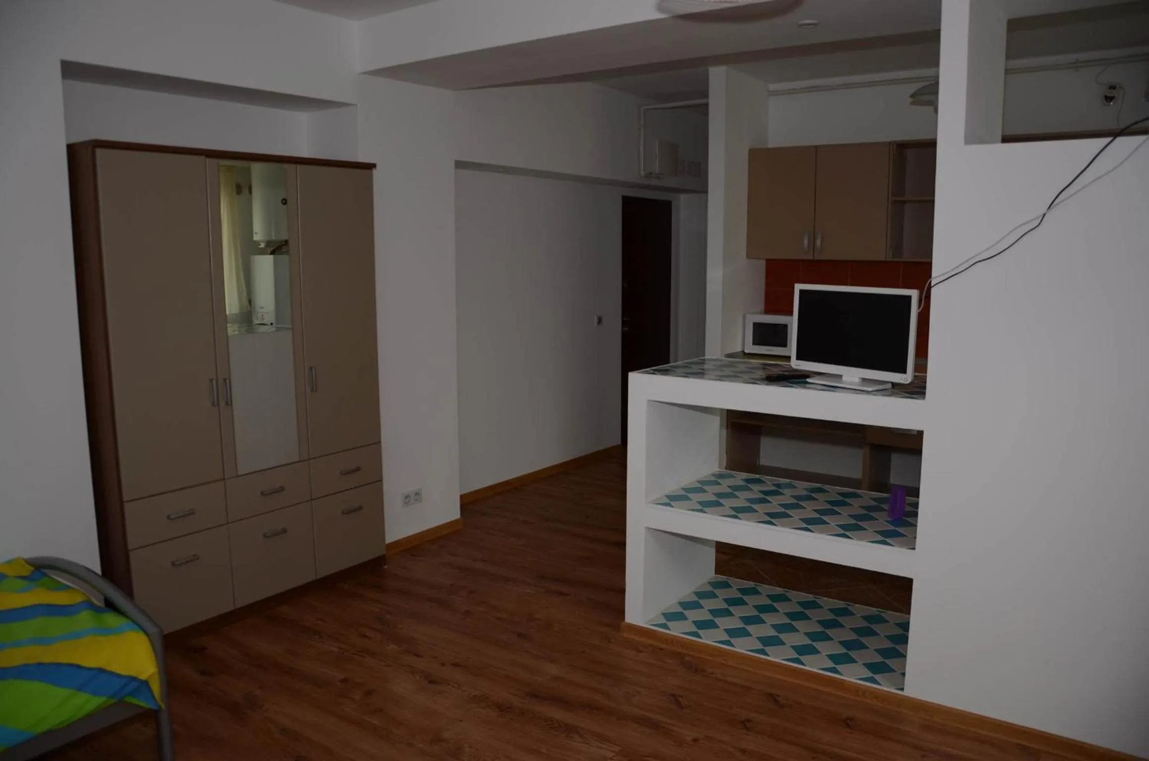 Decorative detail, Bed in Apart La Cave