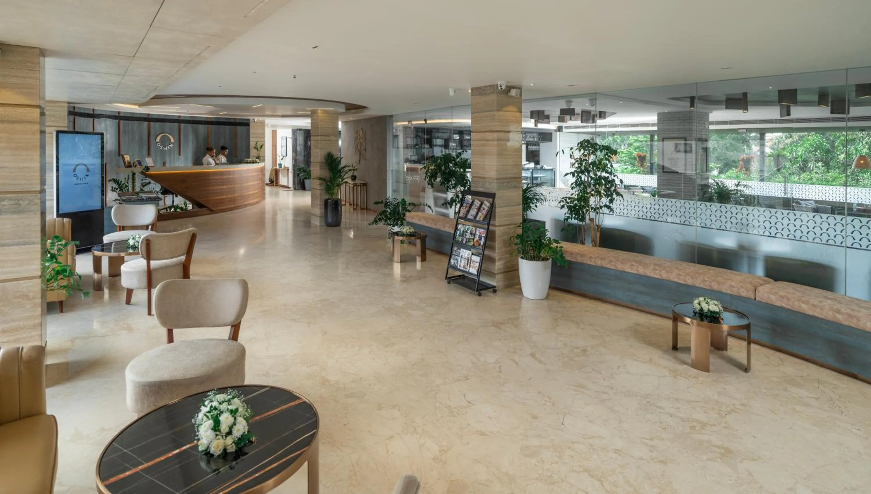 Lobby or reception in Oshin Wayanad