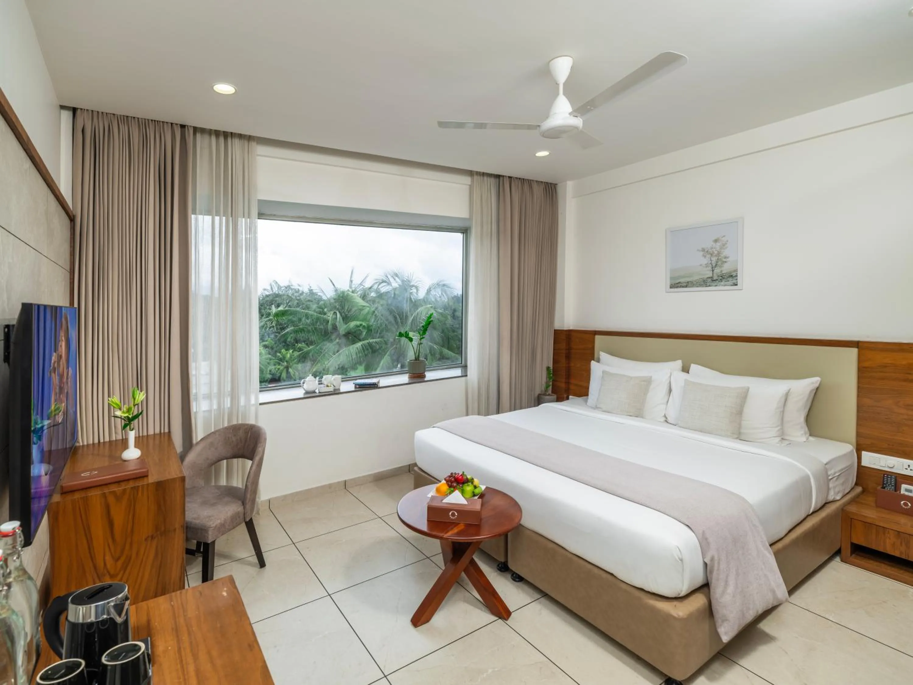 Photo of the whole room, Bed in Oshin Wayanad