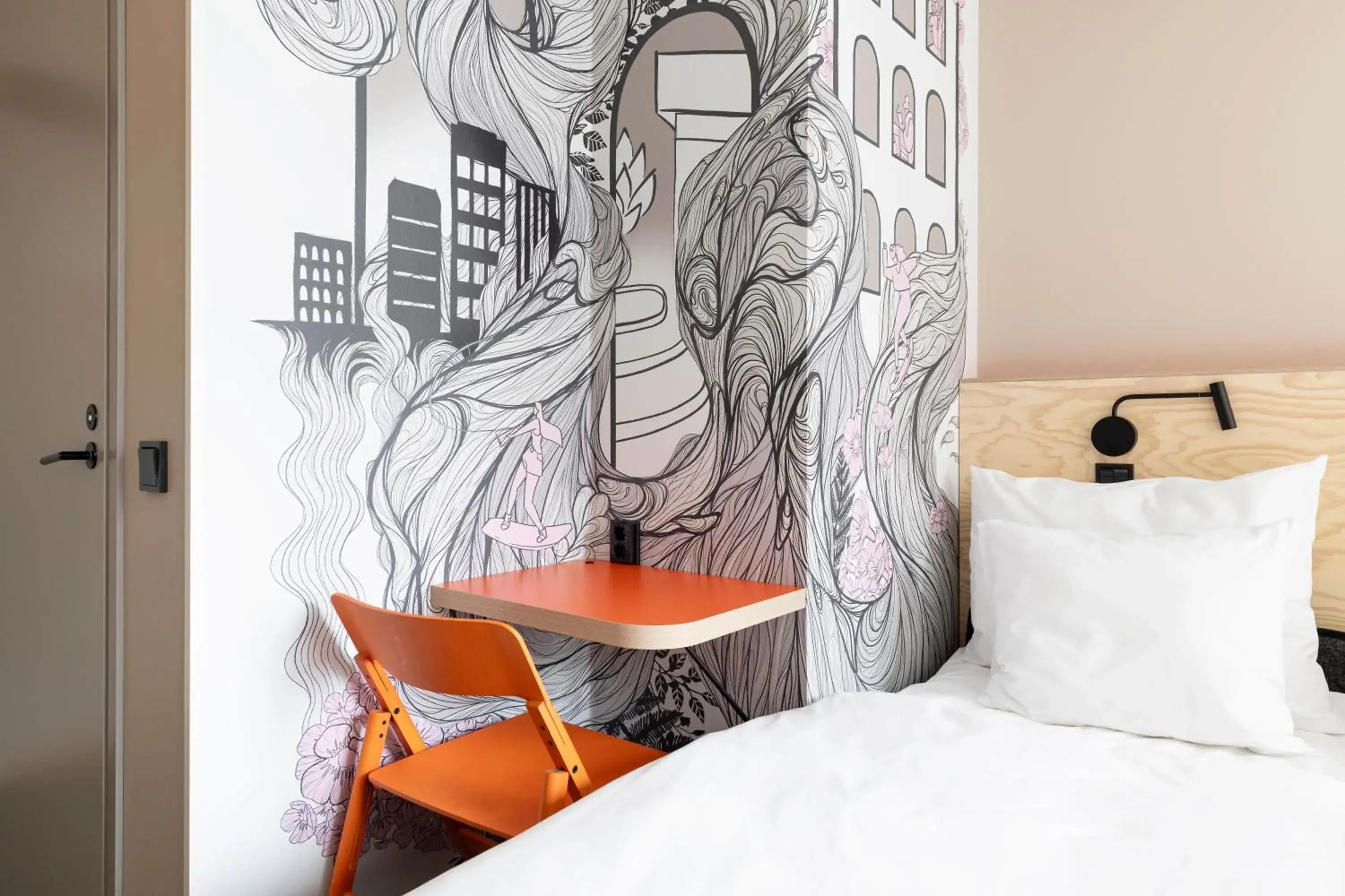 Bed in Heymo 1 by Sokos Hotels Bed in Heymo 1 by Sokos Hotels