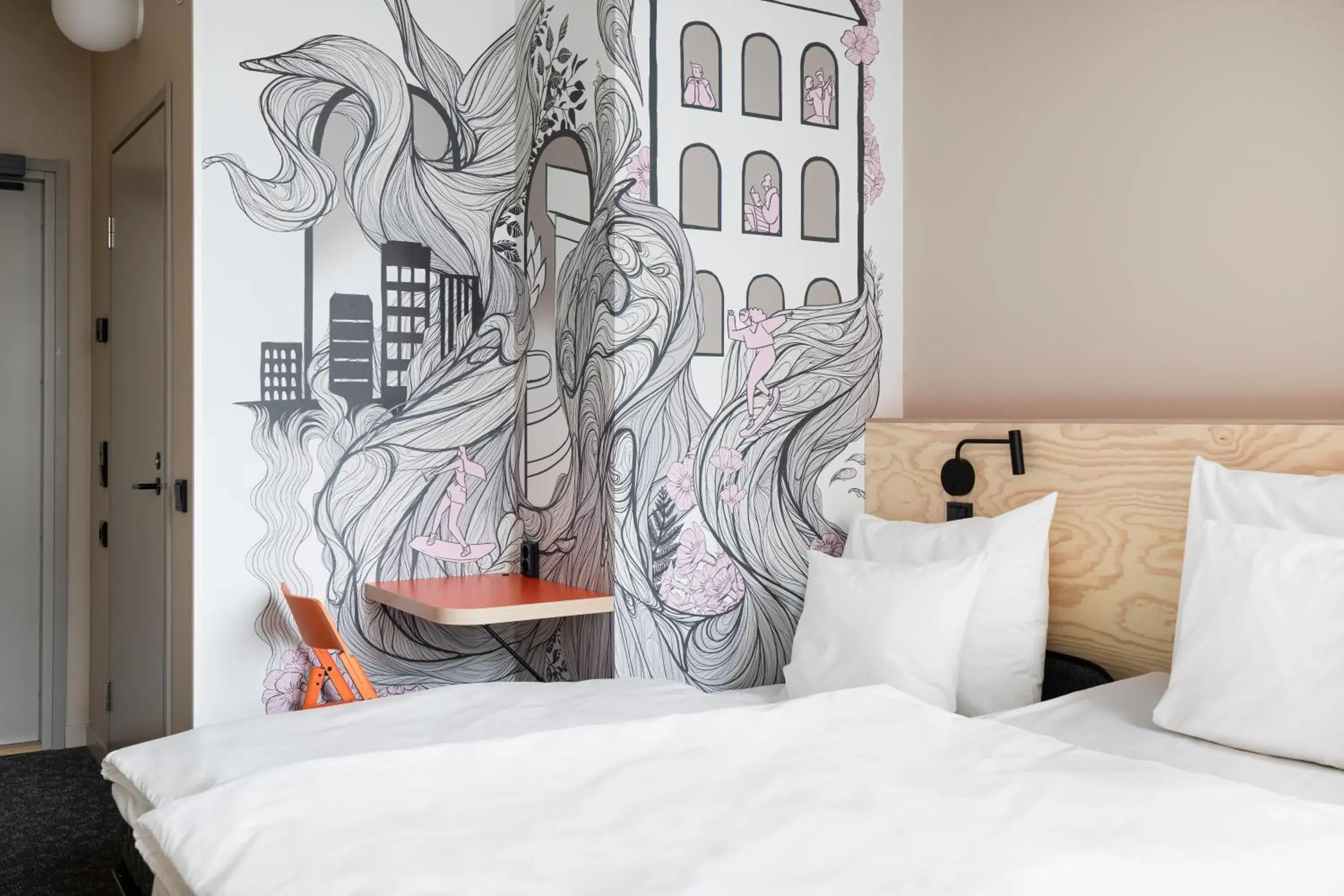 Bed in Heymo 1 by Sokos Hotels Bed in Heymo 1 by Sokos Hotels