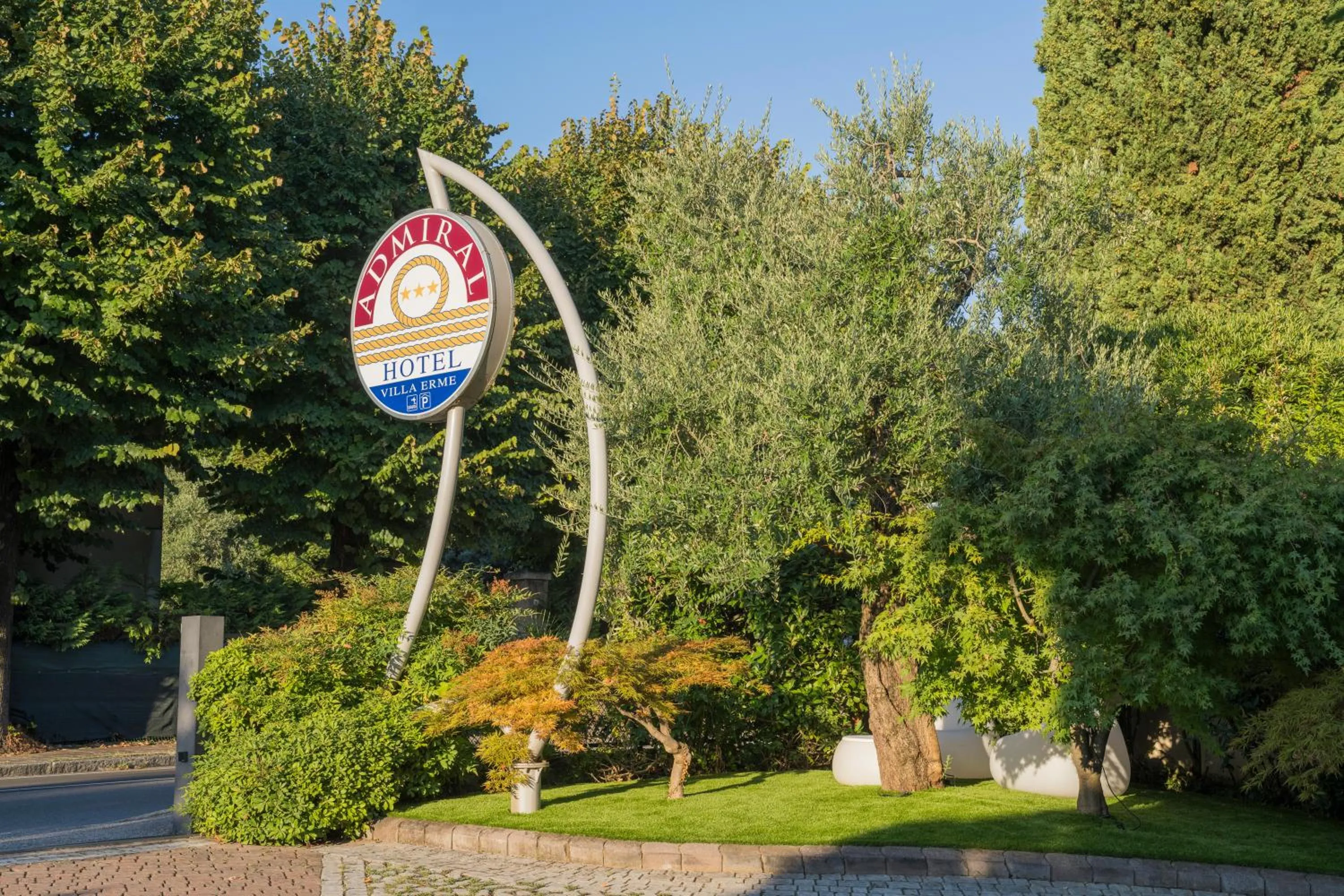 Property building in Admiral Hotel Villa Erme