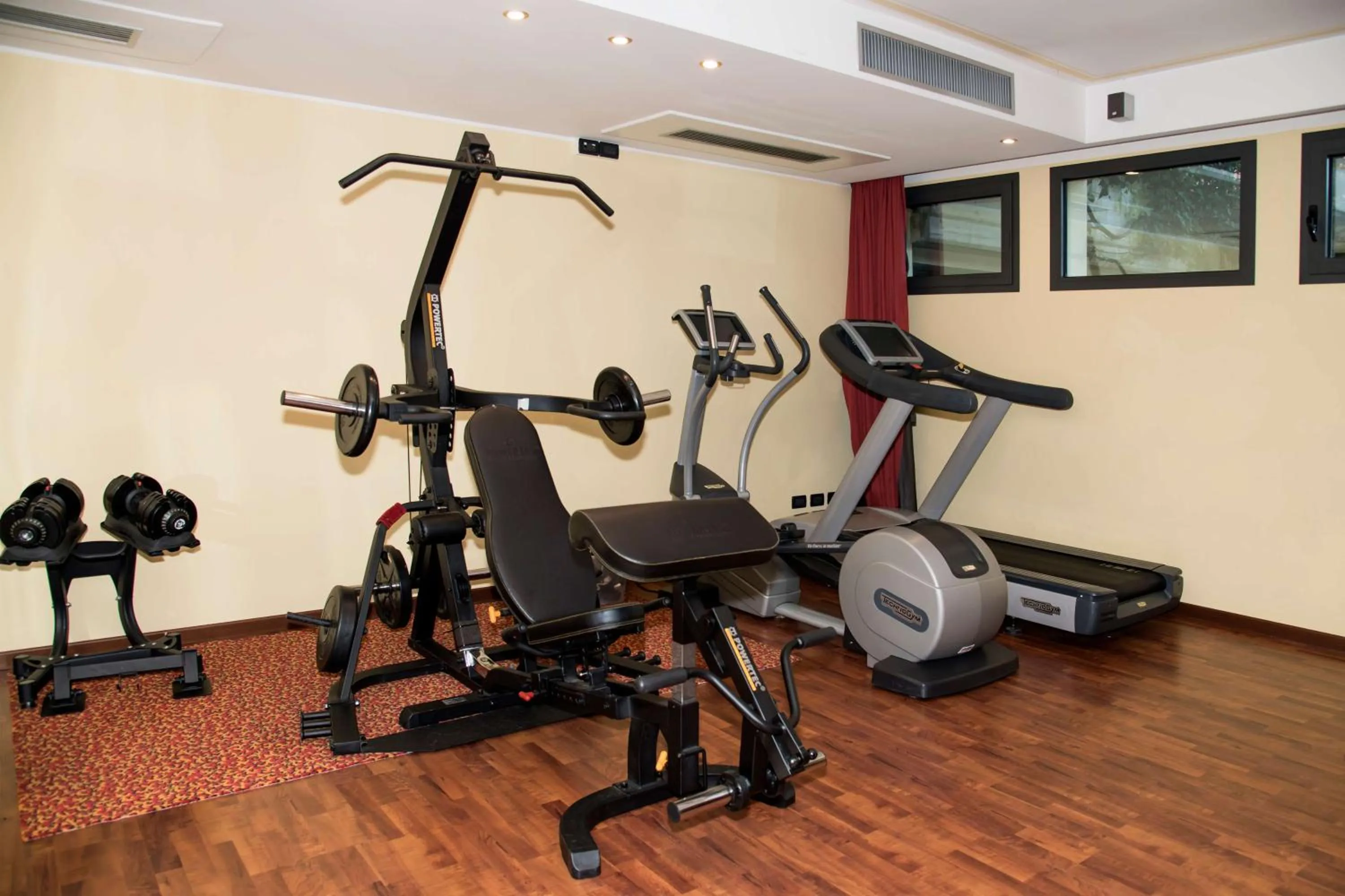 Fitness centre/facilities in Admiral Hotel Villa Erme